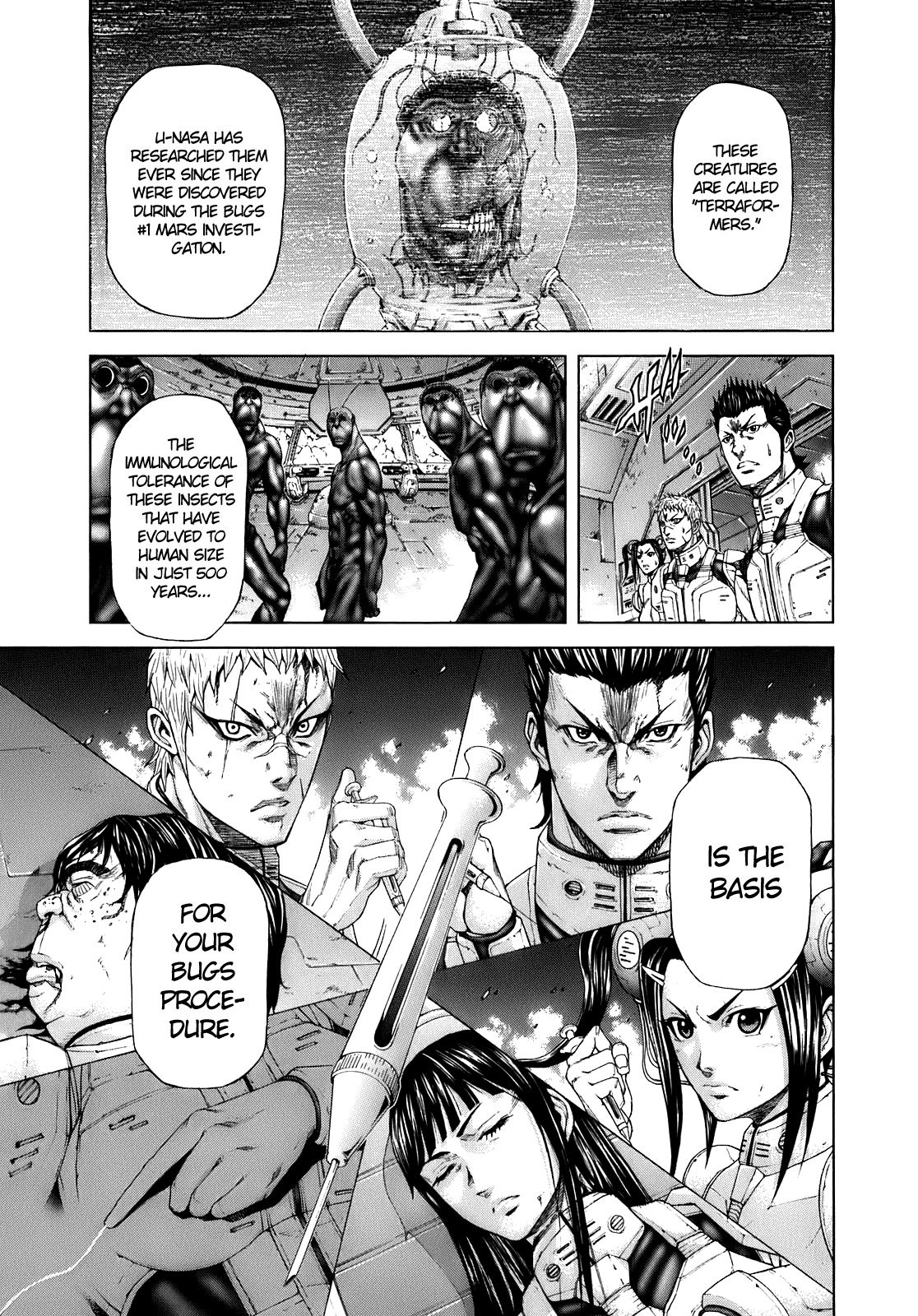 Terra Formars Chapter 0.5 page 21 - Chapter 0.5: The Undefeatable