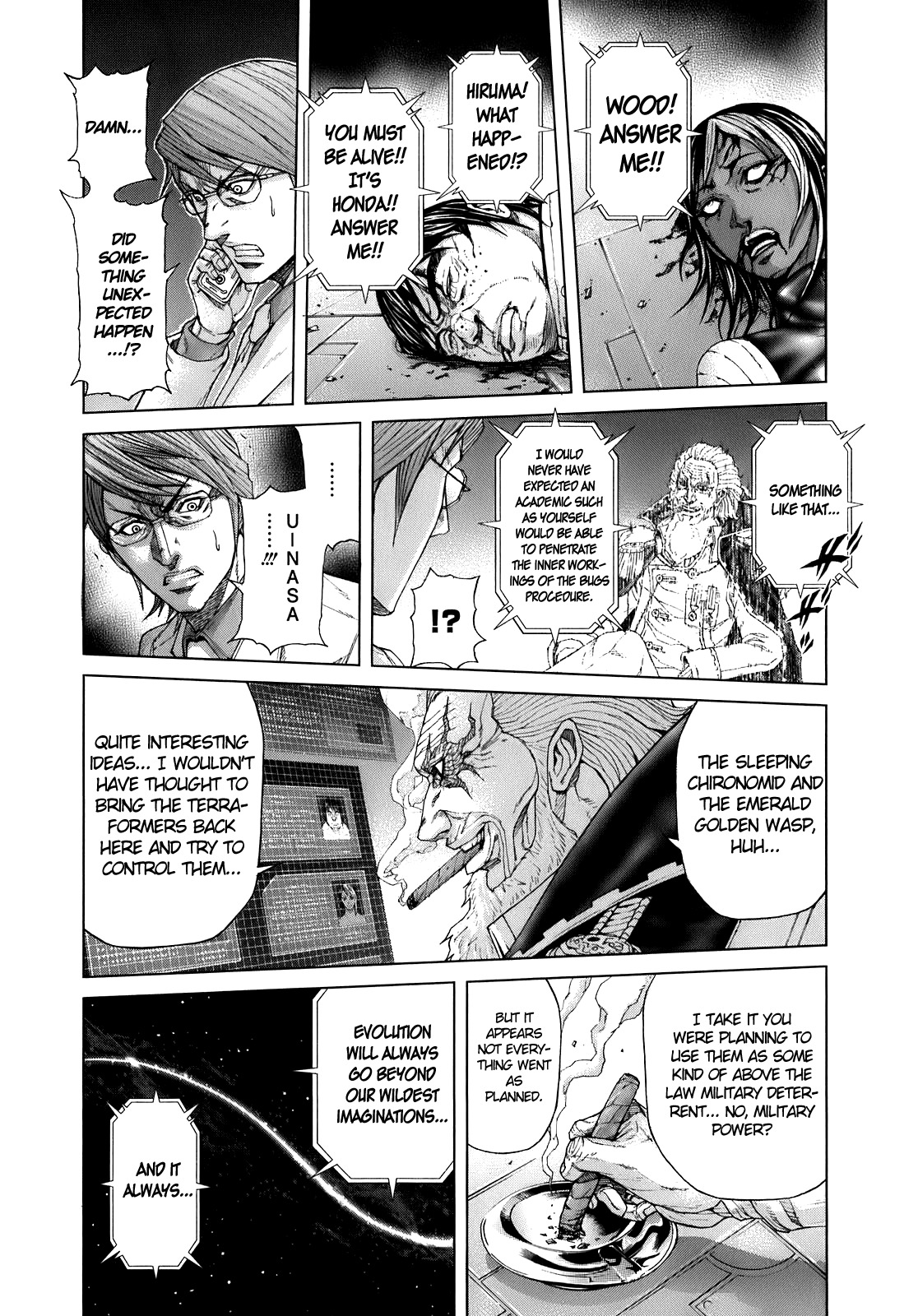 Terra Formars Chapter 0.5 page 22 - Chapter 0.5: The Undefeatable