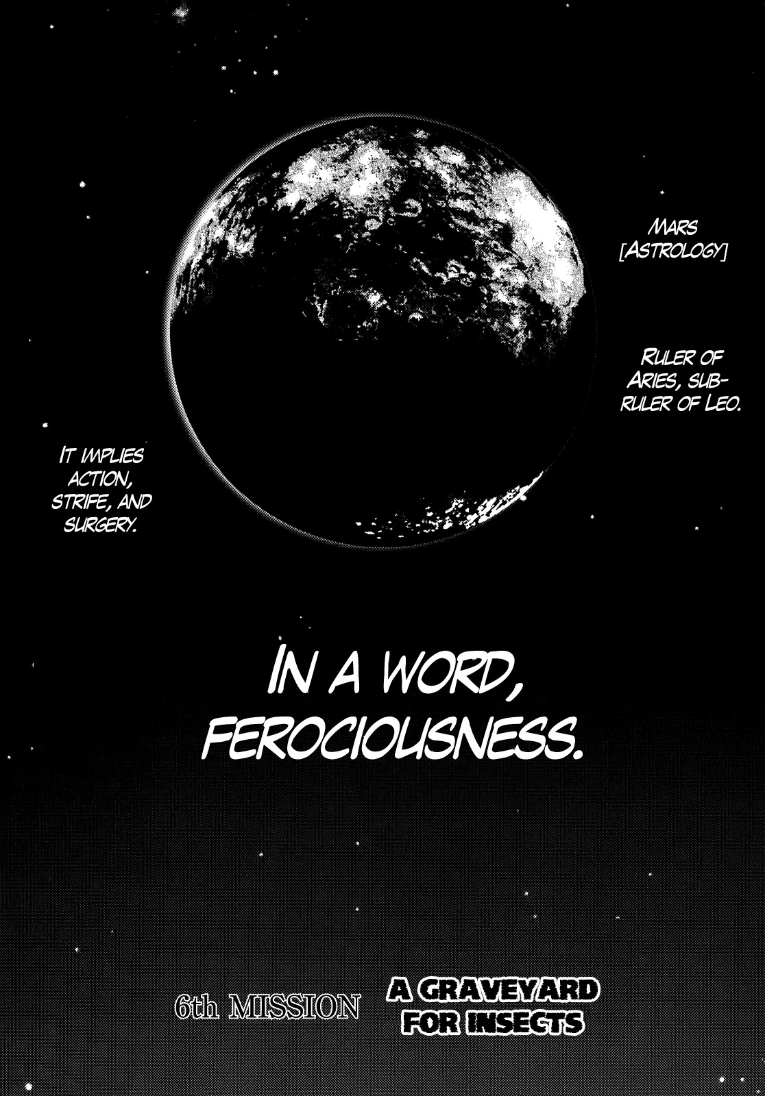 Terra Formars Chapter 0.6 page 3 - Chapter 0.6: A Graveyard for Insects