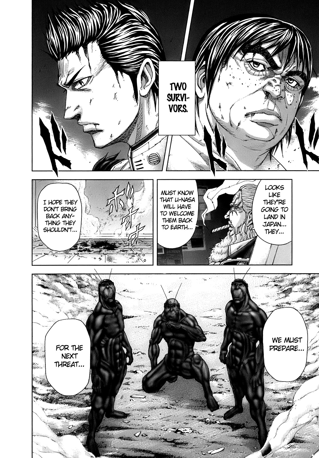 Terra Formars Chapter 0.6 page 32 - Chapter 0.6: A Graveyard for Insects