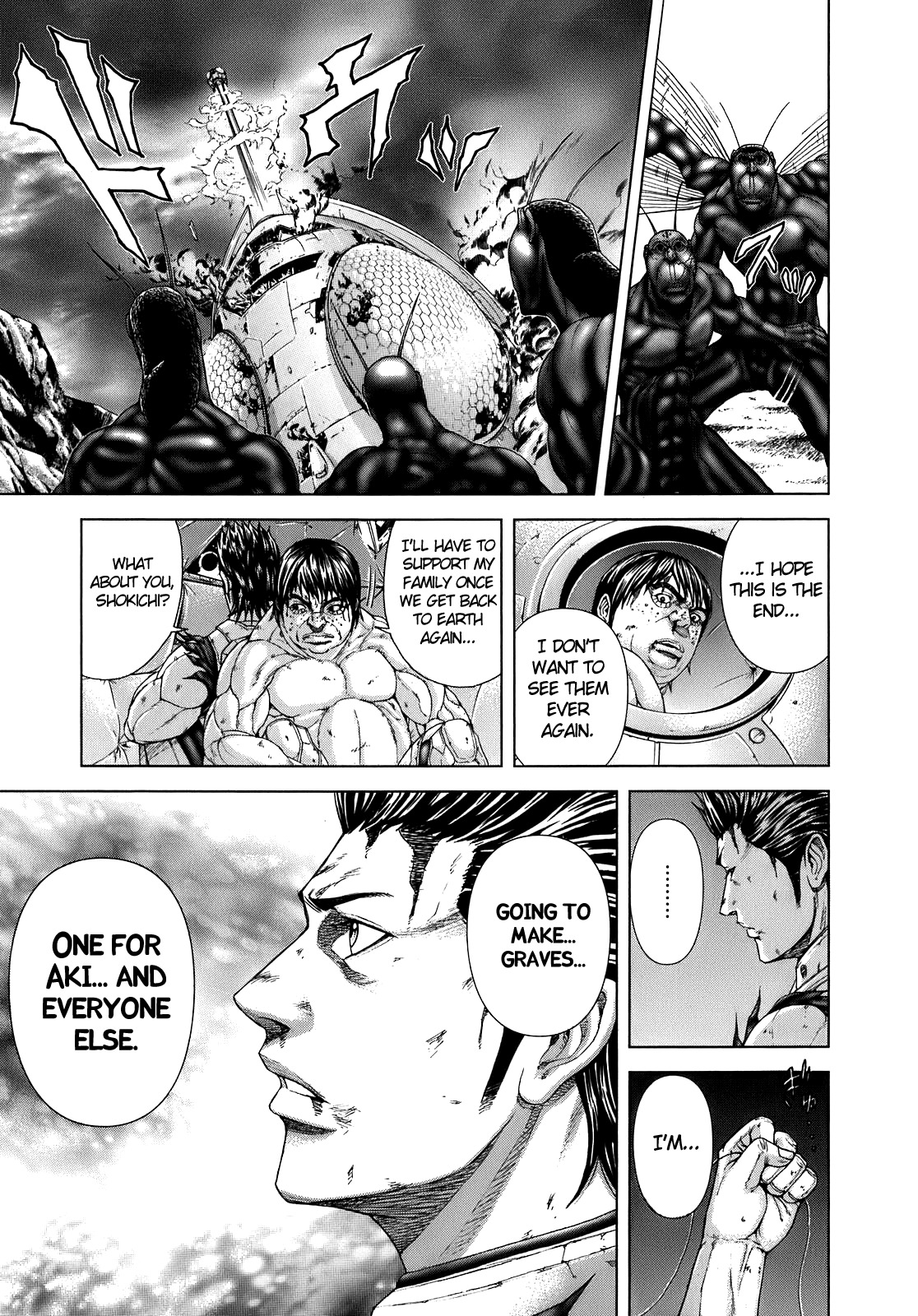 Terra Formars Chapter 0.6 page 33 - Chapter 0.6: A Graveyard for Insects