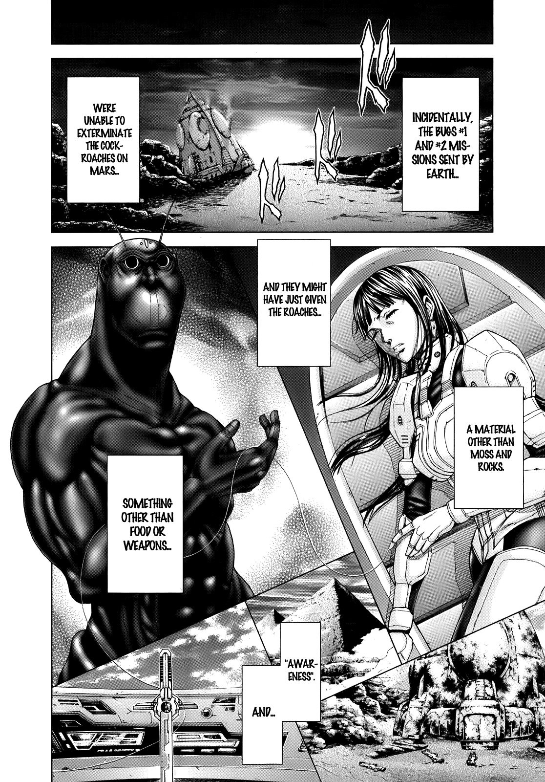 Terra Formars Chapter 0.6 page 38 - Chapter 0.6: A Graveyard for Insects
