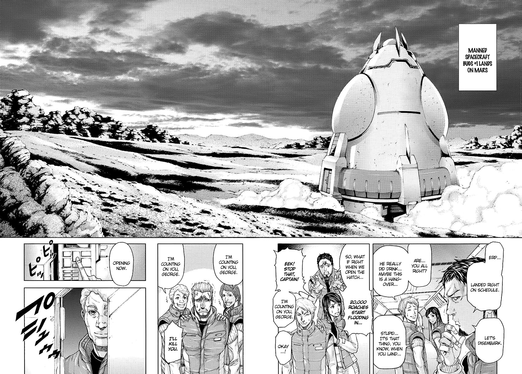 Terra Formars Chapter 0 page 12 - Chapter 0: Prequel