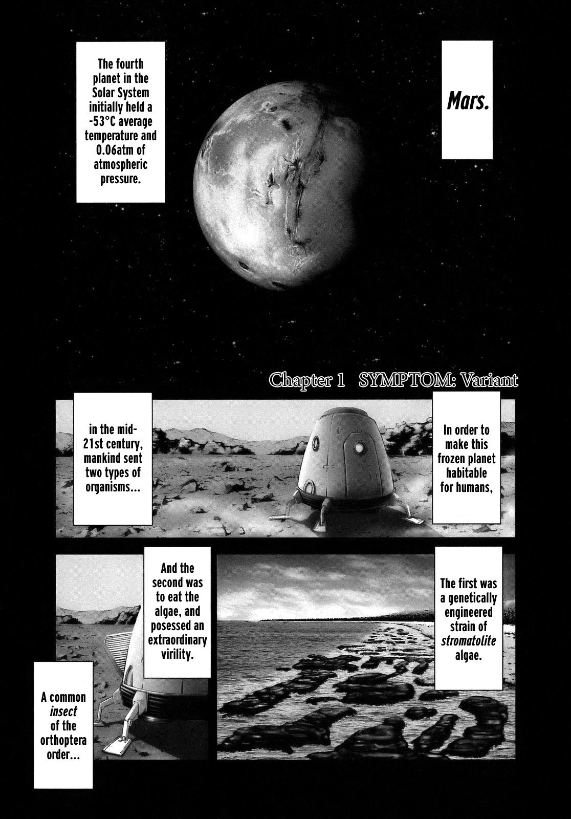 Terra Formars Chapter 1 page 5 - Chapter 1: SYMPTOM Variant