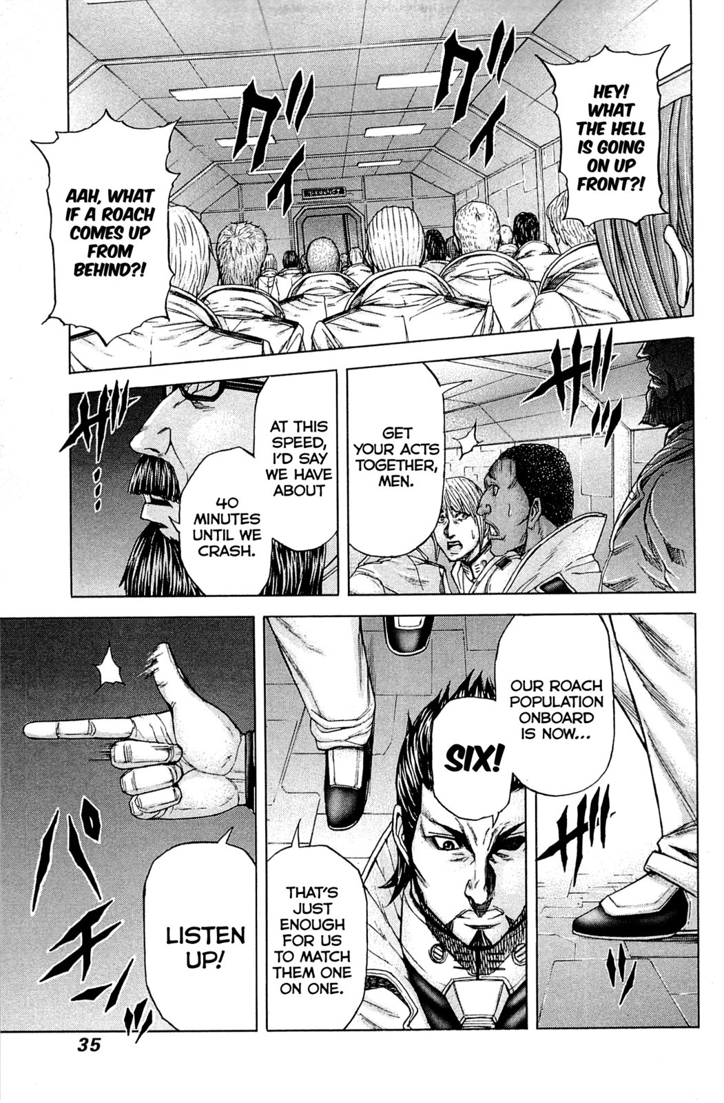 Terra Formars Chapter 10 page 14 - Chapter 10: OFFICER Possession of Troops