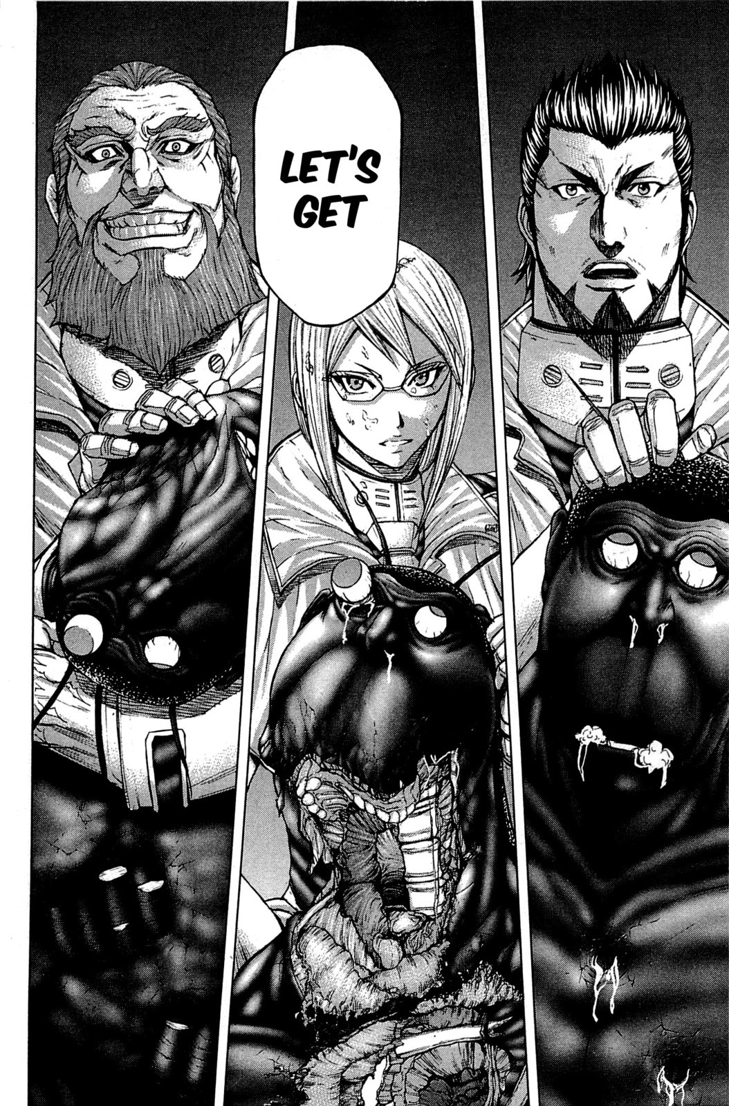 Terra Formars Chapter 10 page 15 - Chapter 10: OFFICER Possession of Troops