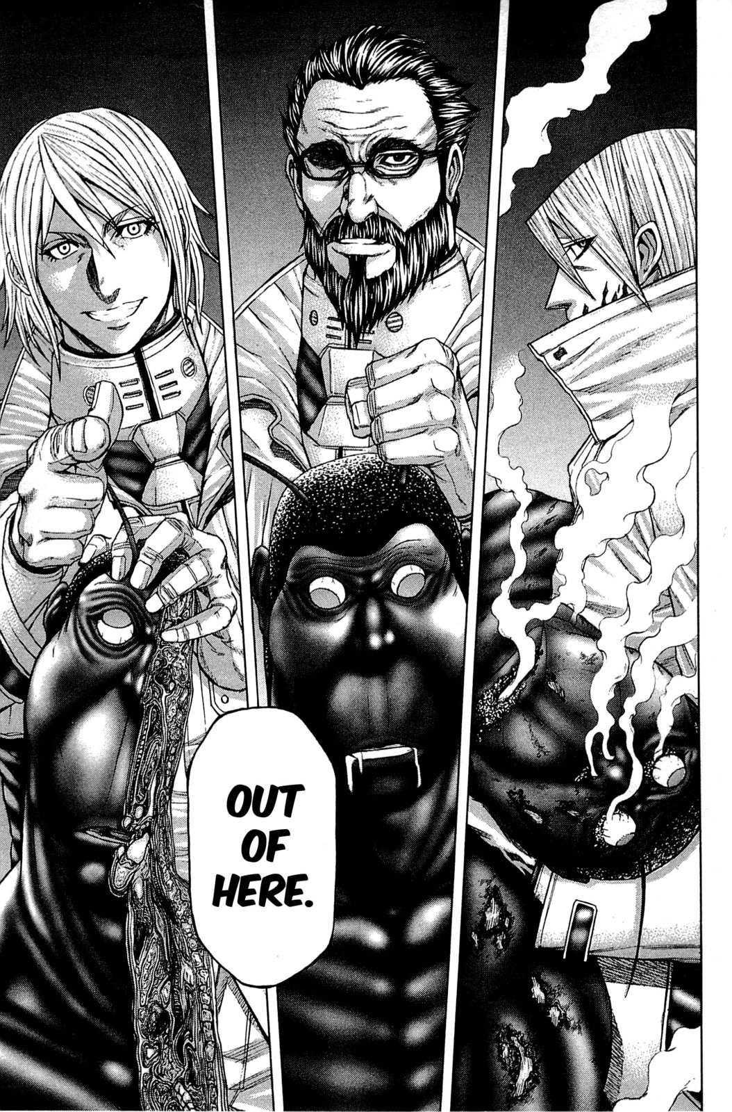 Terra Formars Chapter 10 page 16 - Chapter 10: OFFICER Possession of Troops