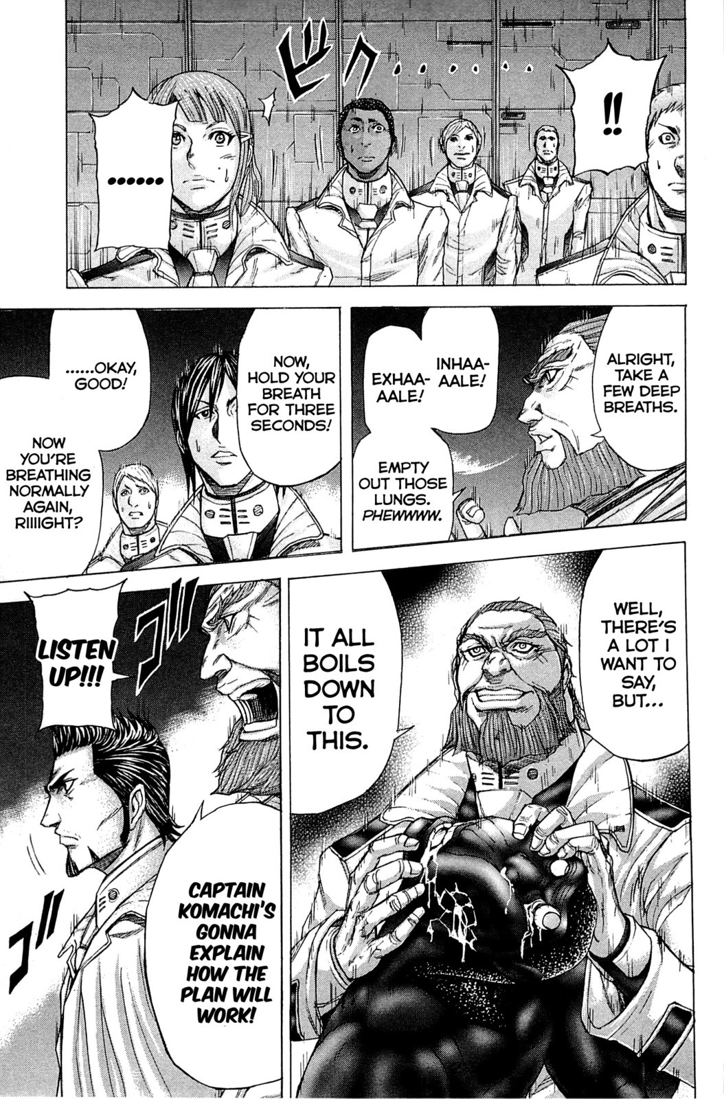 Terra Formars Chapter 10 page 18 - Chapter 10: OFFICER Possession of Troops