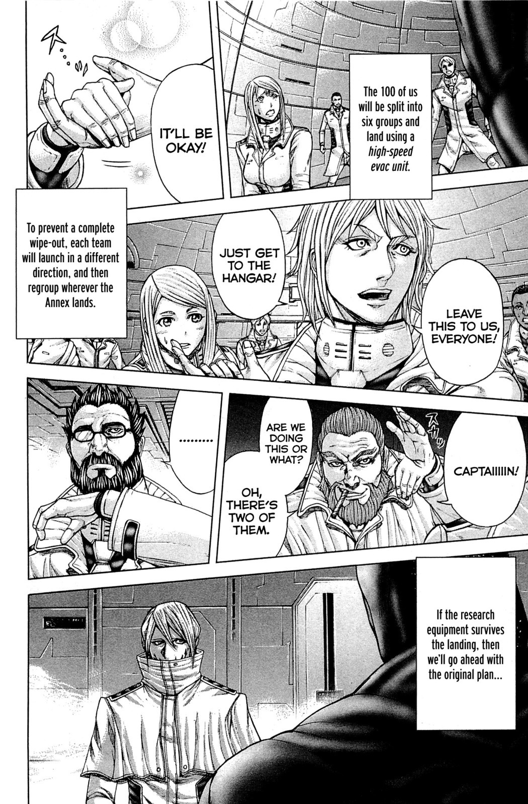 Terra Formars Chapter 10 page 5 - Chapter 10: OFFICER Possession of Troops