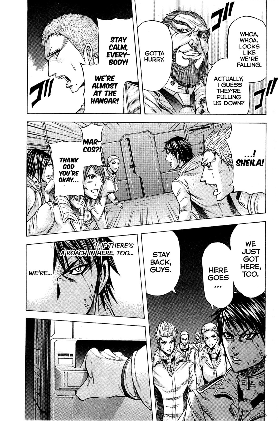 Terra Formars Chapter 10 page 8 - Chapter 10: OFFICER Possession of Troops