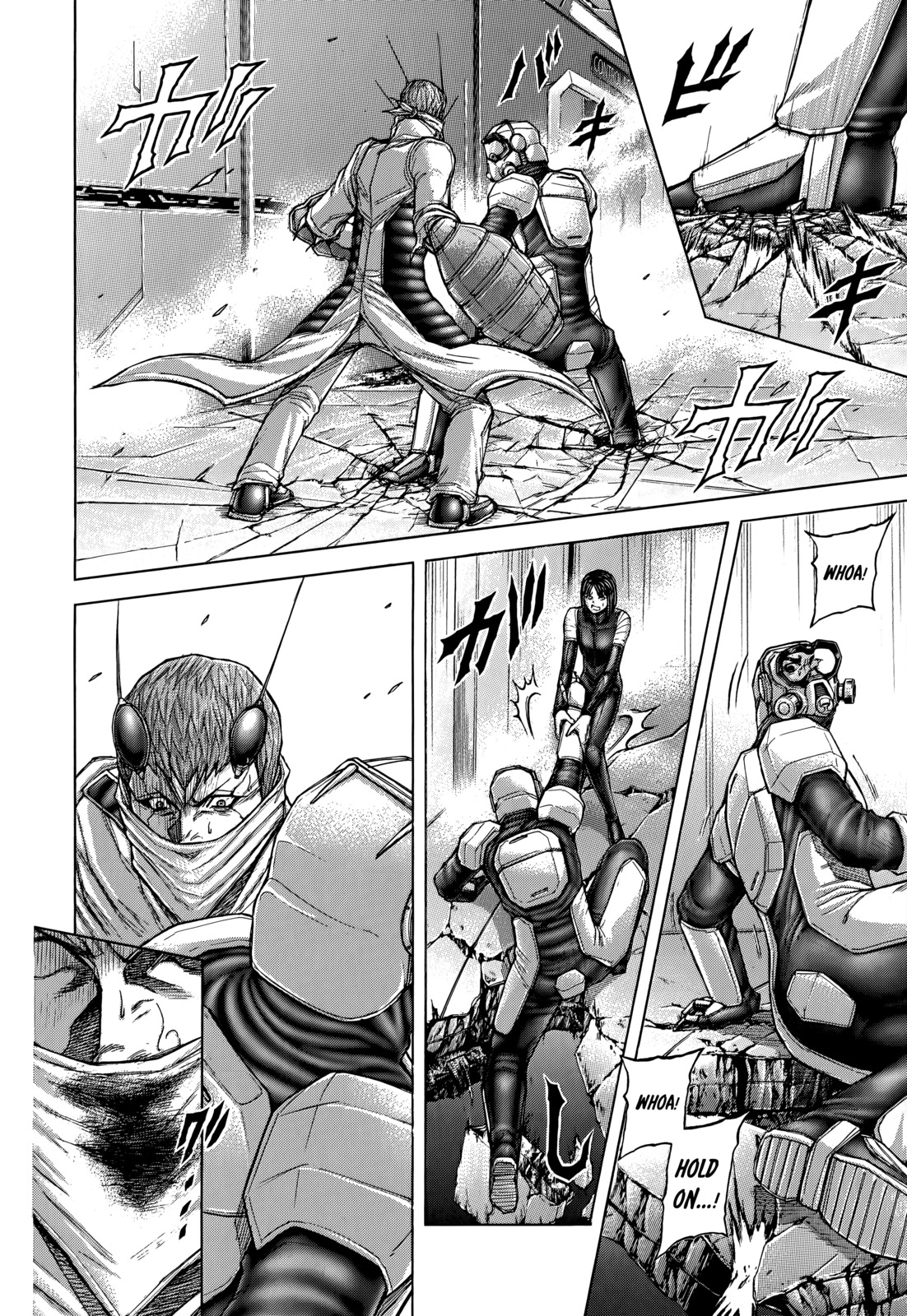 Terra Formars Chapter 100 page 12 - Chapter 100: CRIMSON RED Chaos Eye