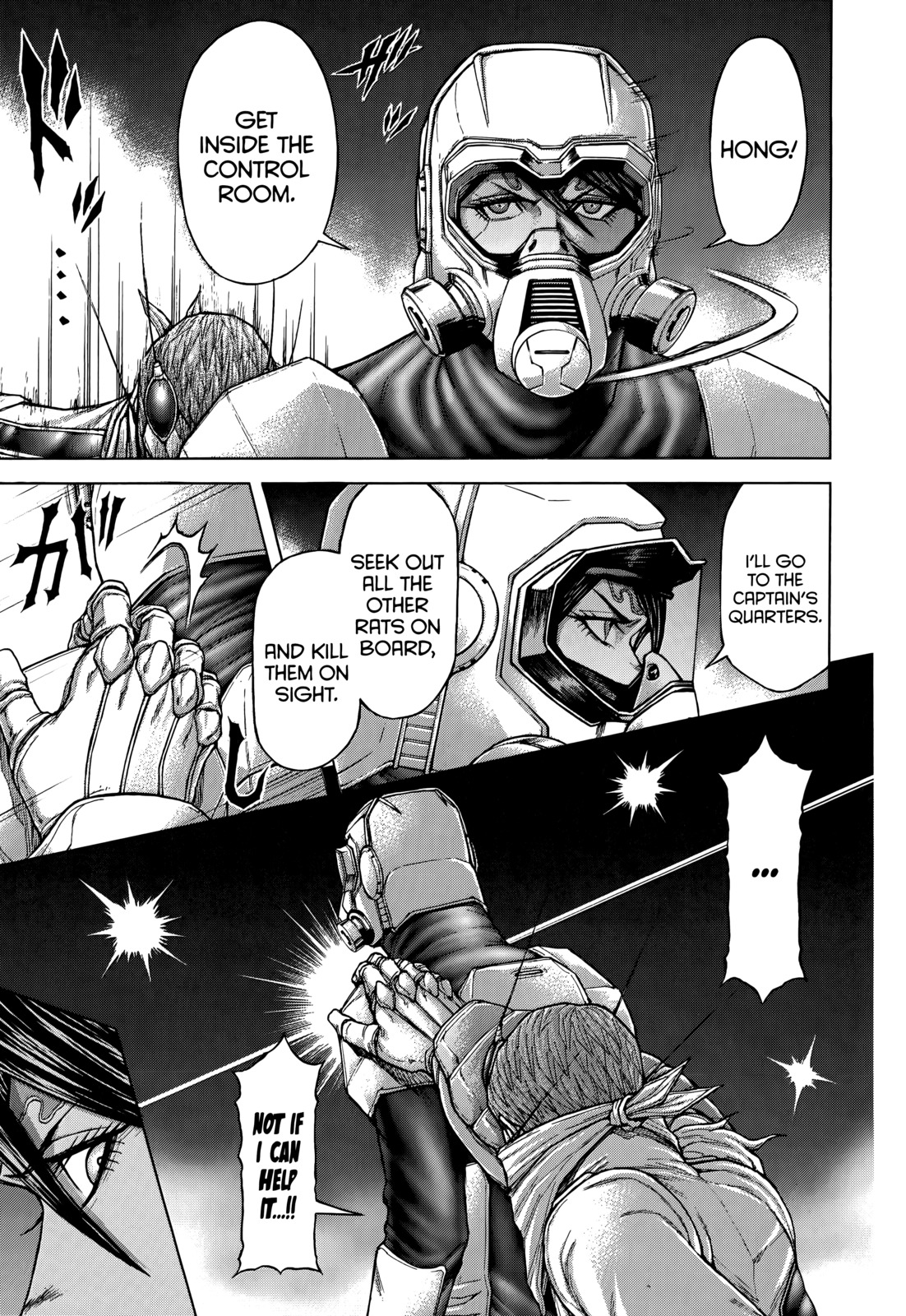 Terra Formars Chapter 100 page 13 - Chapter 100: CRIMSON RED Chaos Eye