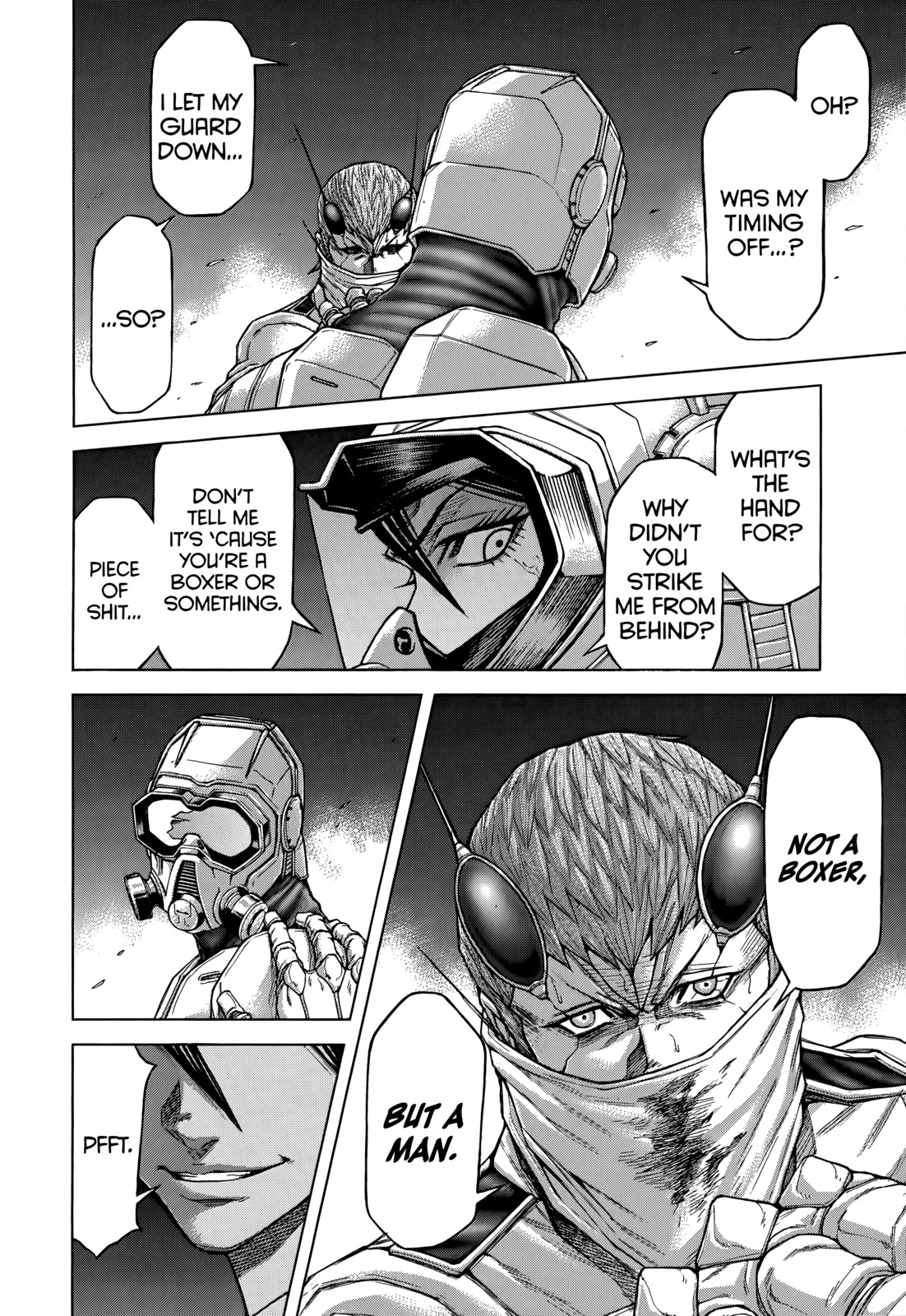 Terra Formars Chapter 100 page 14 - Chapter 100: CRIMSON RED Chaos Eye
