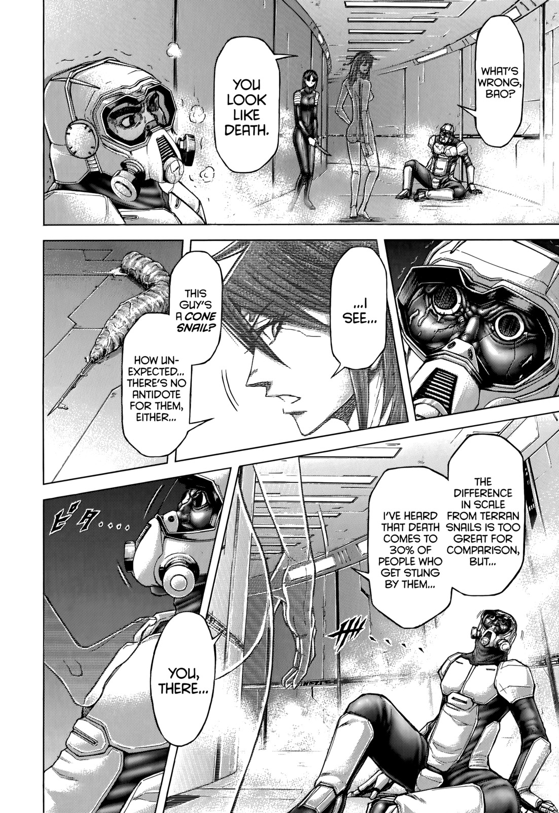 Terra Formars Chapter 100 page 4 - Chapter 100: CRIMSON RED Chaos Eye