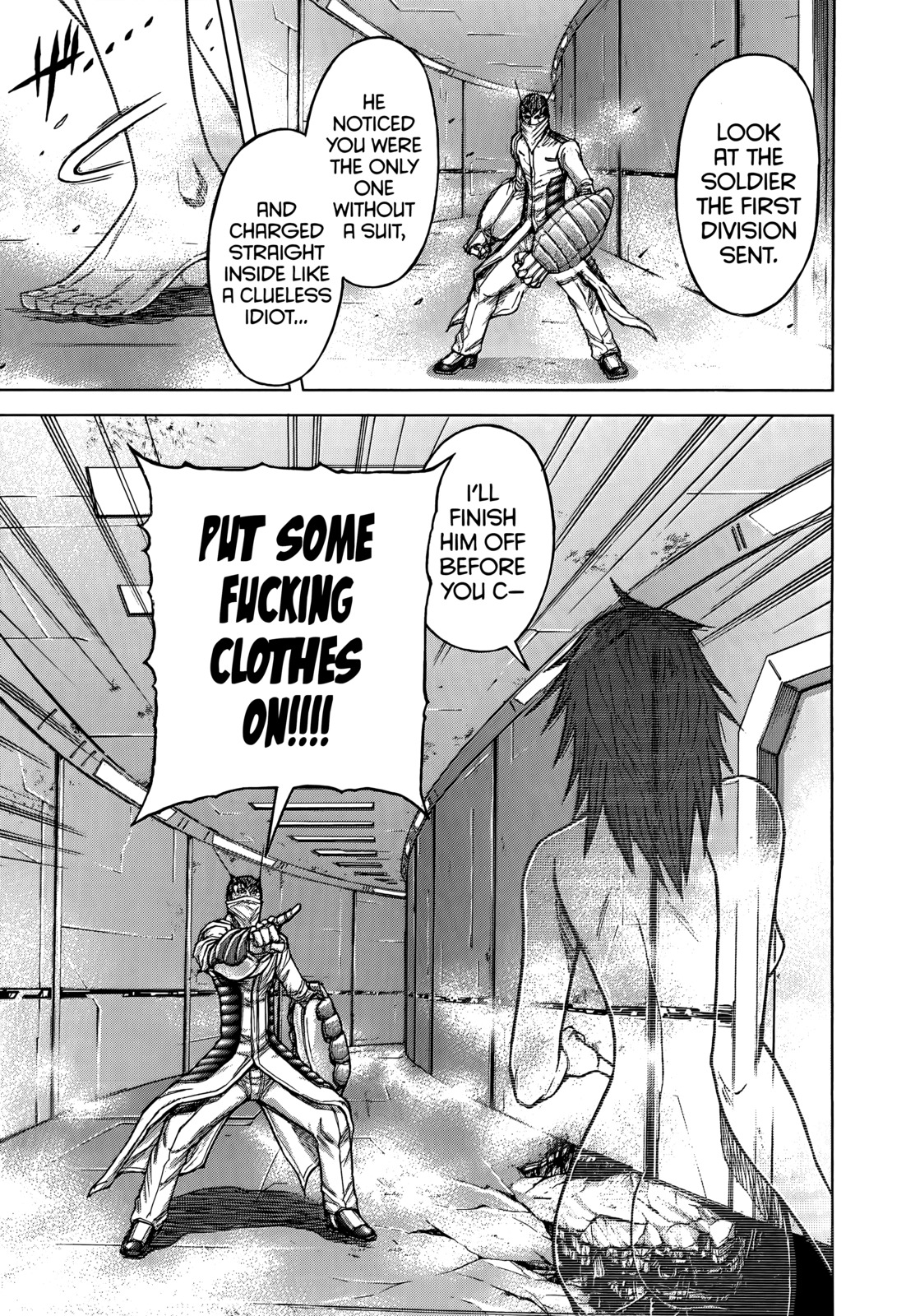 Terra Formars Chapter 100 page 7 - Chapter 100: CRIMSON RED Chaos Eye