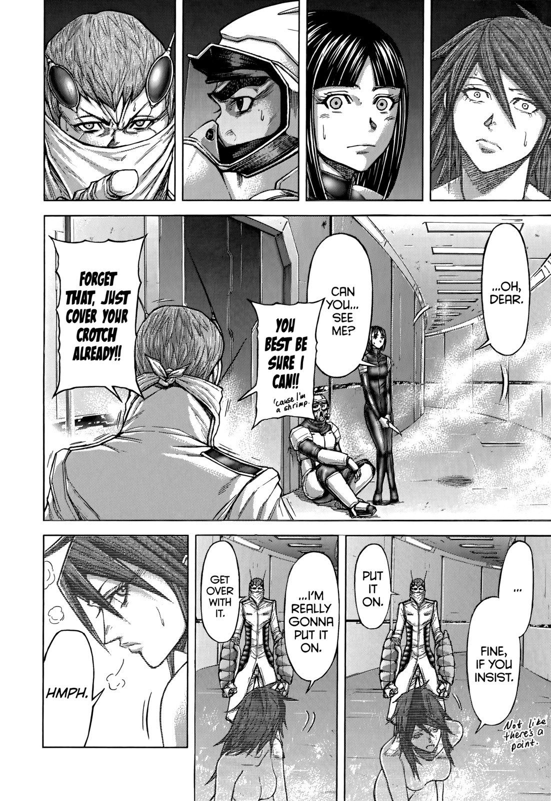 Terra Formars Chapter 100 page 8 - Chapter 100: CRIMSON RED Chaos Eye
