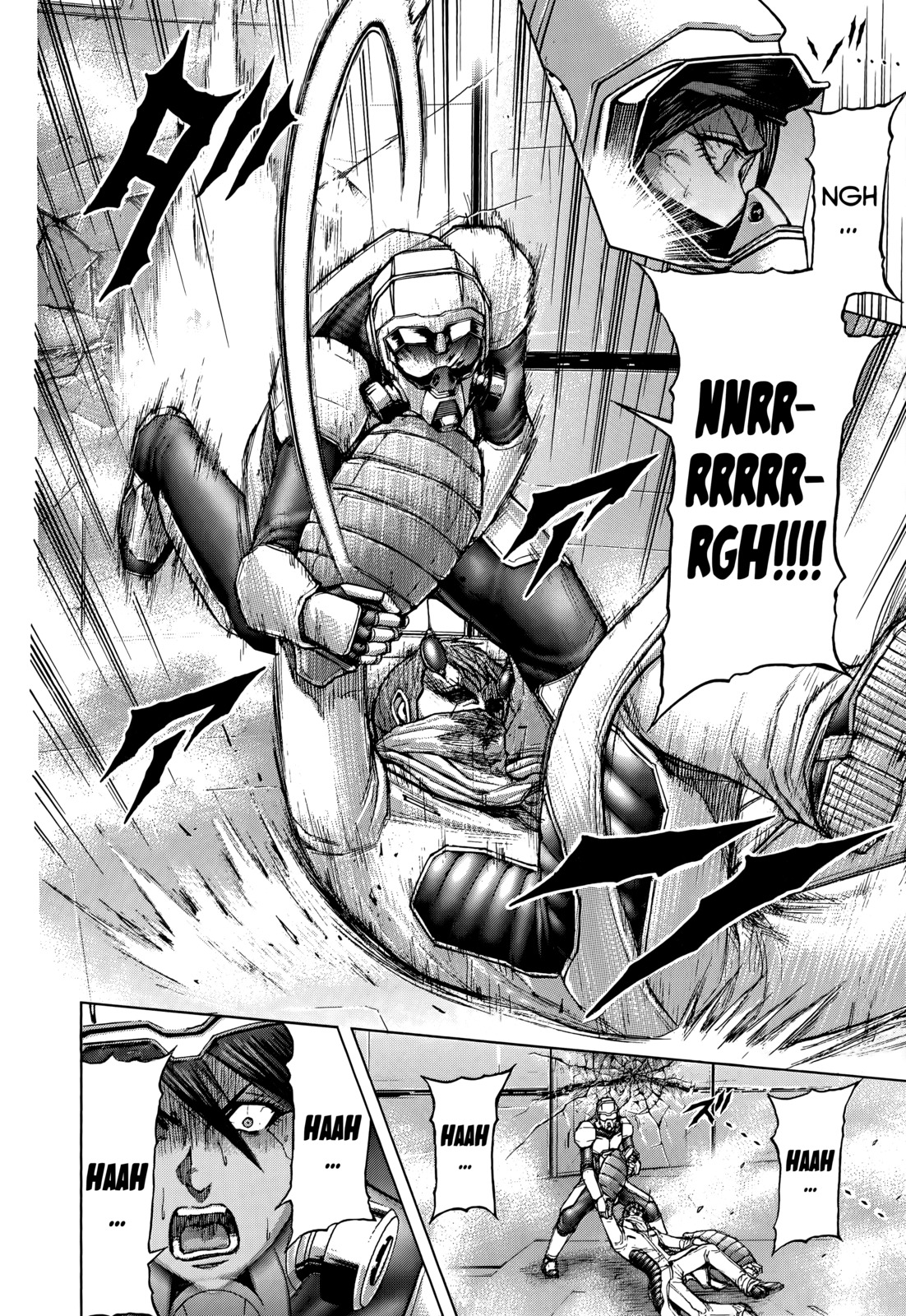 Terra Formars Chapter 101 page 10 - Chapter 101: SILENCE OR VIOLENCE Silent Fist