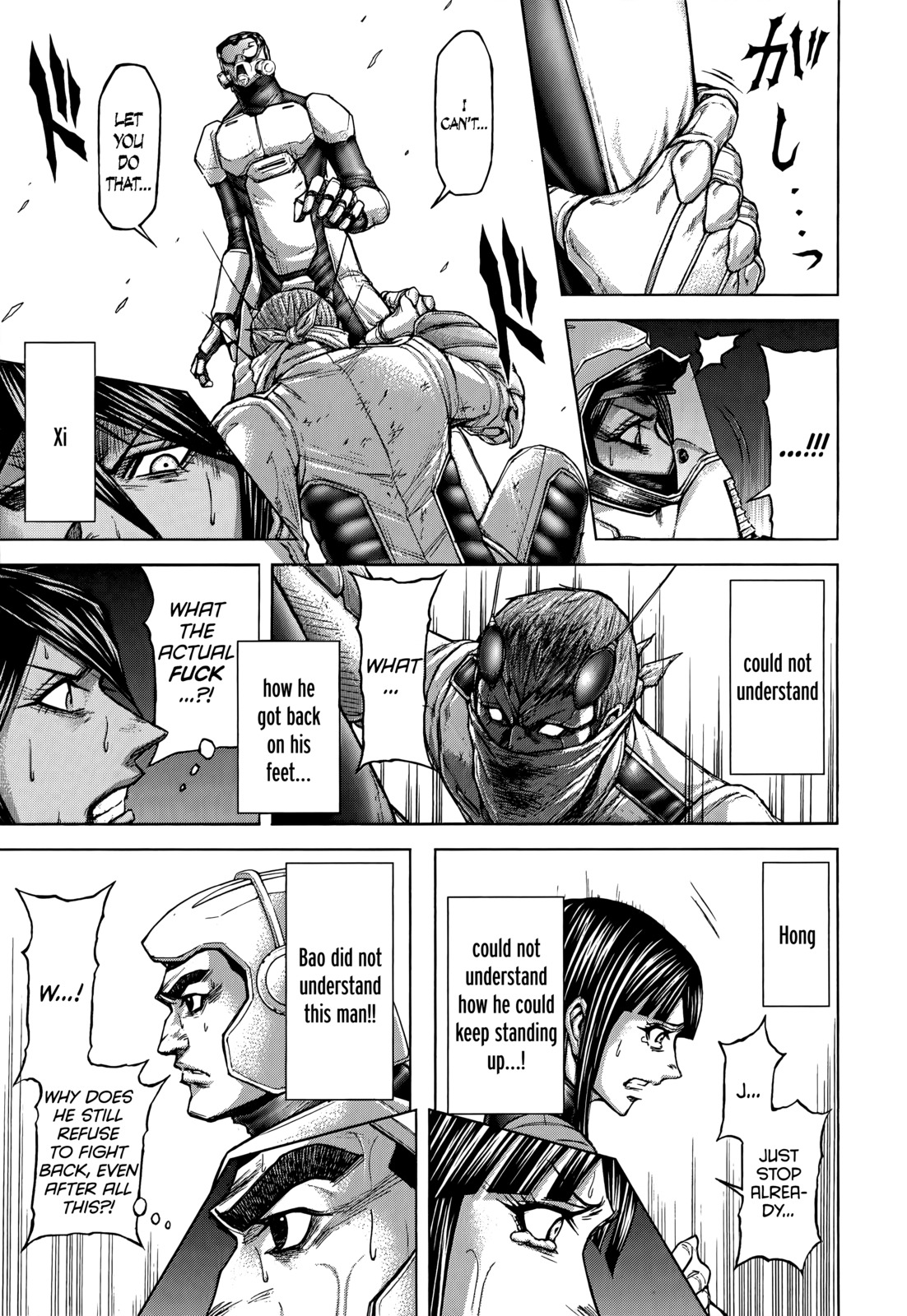 Terra Formars Chapter 101 page 11 - Chapter 101: SILENCE OR VIOLENCE Silent Fist