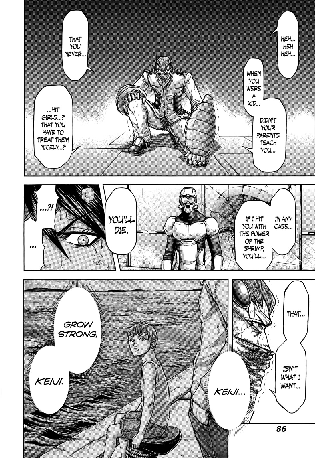 Terra Formars Chapter 101 page 12 - Chapter 101: SILENCE OR VIOLENCE Silent Fist