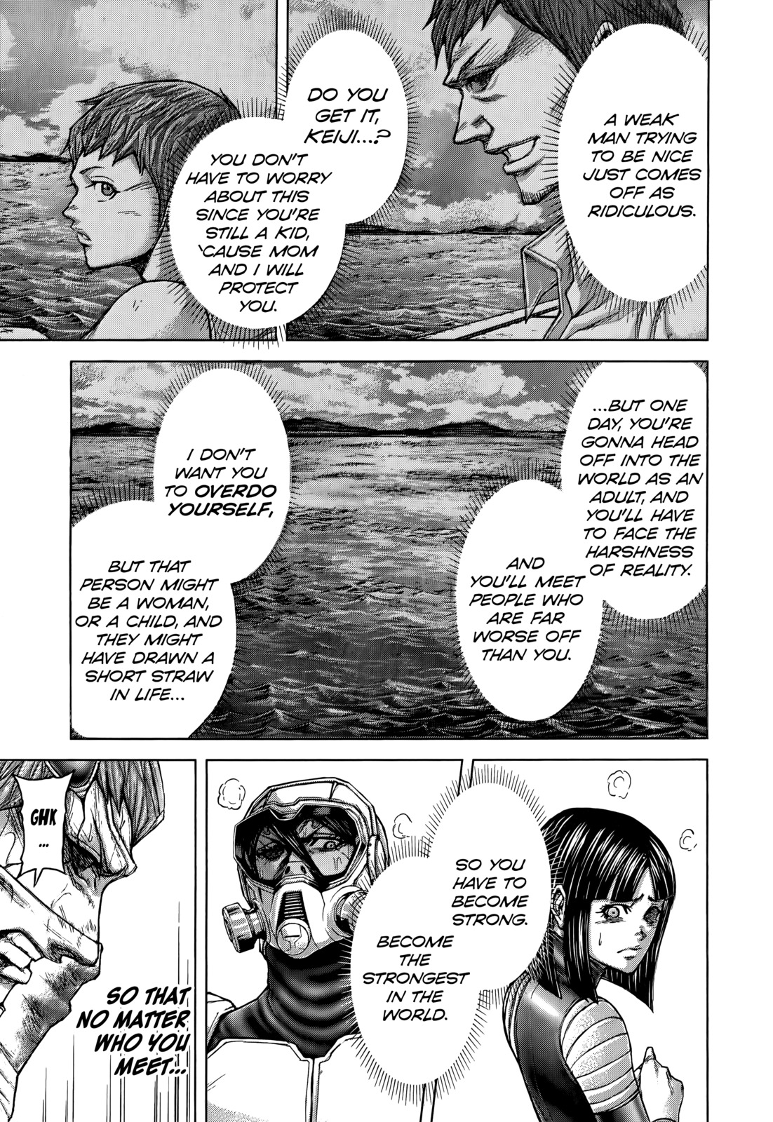 Terra Formars Chapter 101 page 13 - Chapter 101: SILENCE OR VIOLENCE Silent Fist