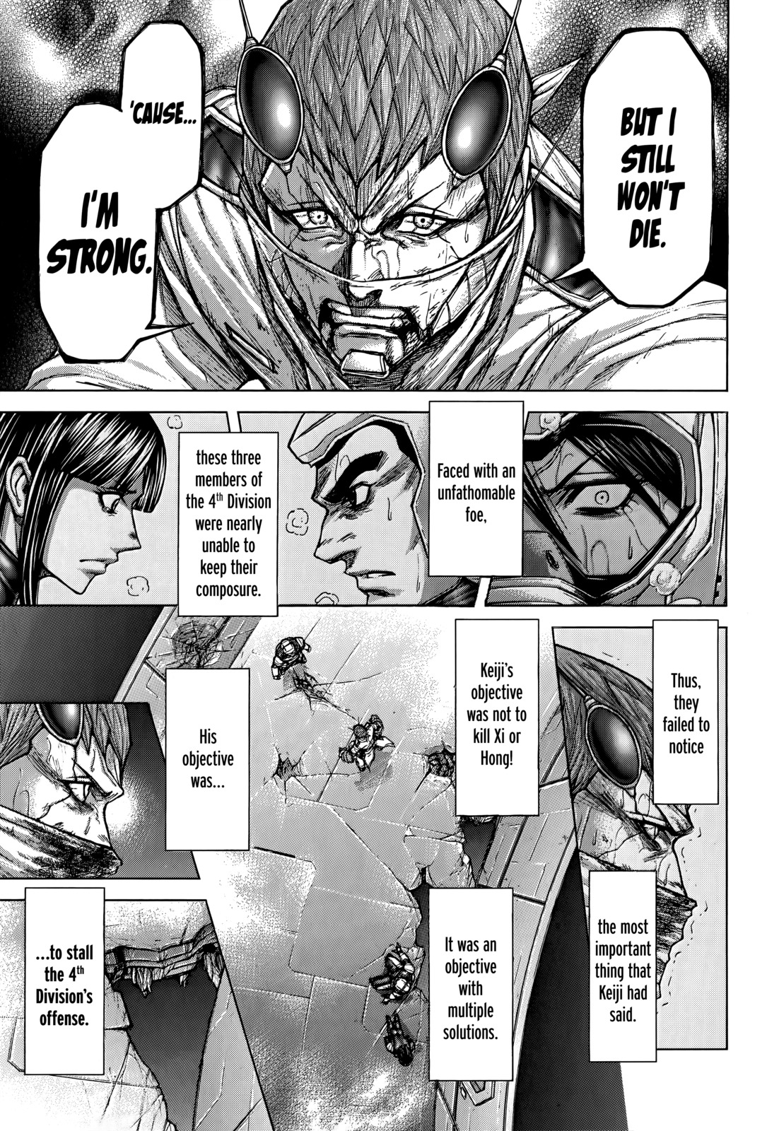 Terra Formars Chapter 101 page 15 - Chapter 101: SILENCE OR VIOLENCE Silent Fist