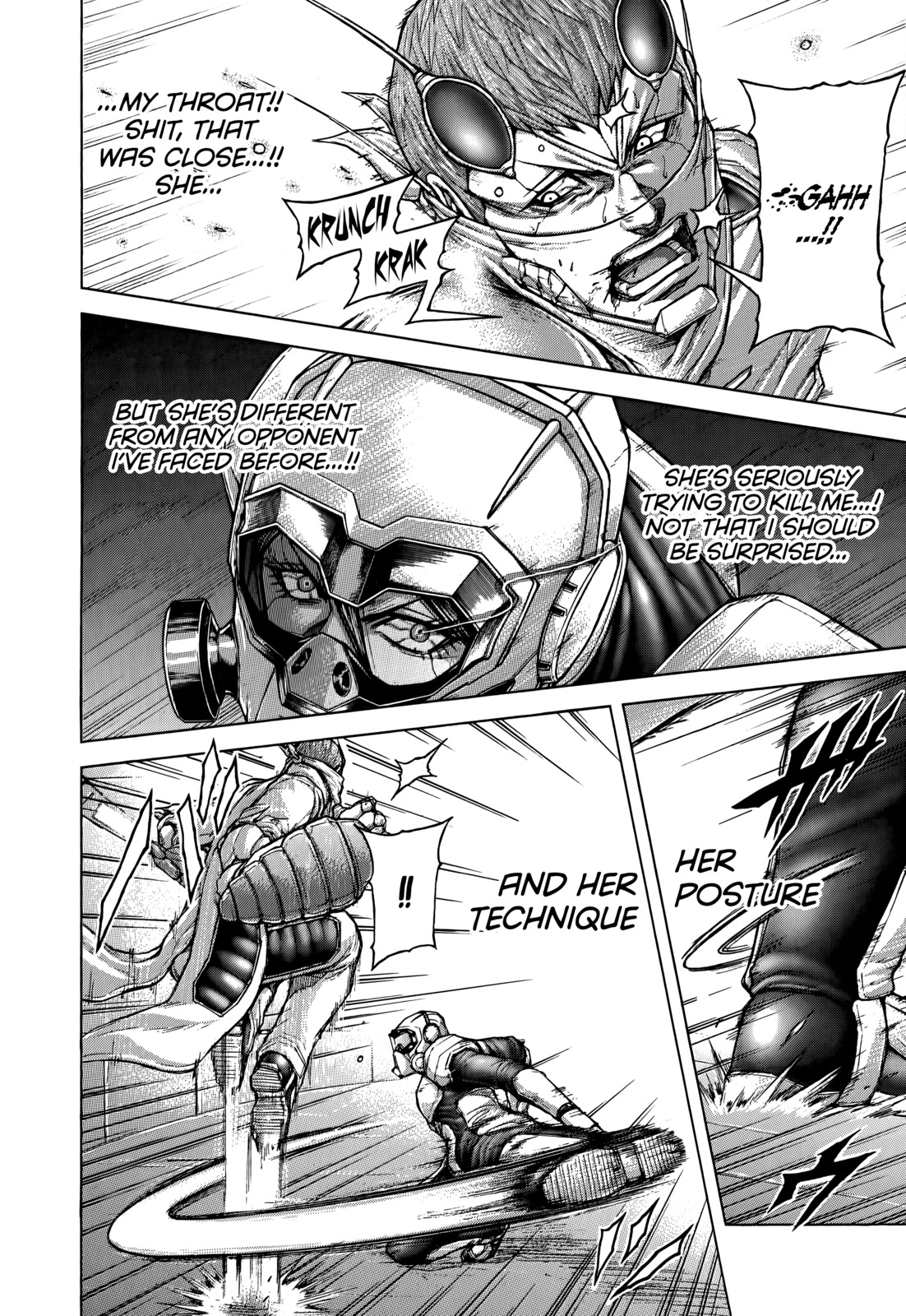 Terra Formars Chapter 101 page 4 - Chapter 101: SILENCE OR VIOLENCE Silent Fist
