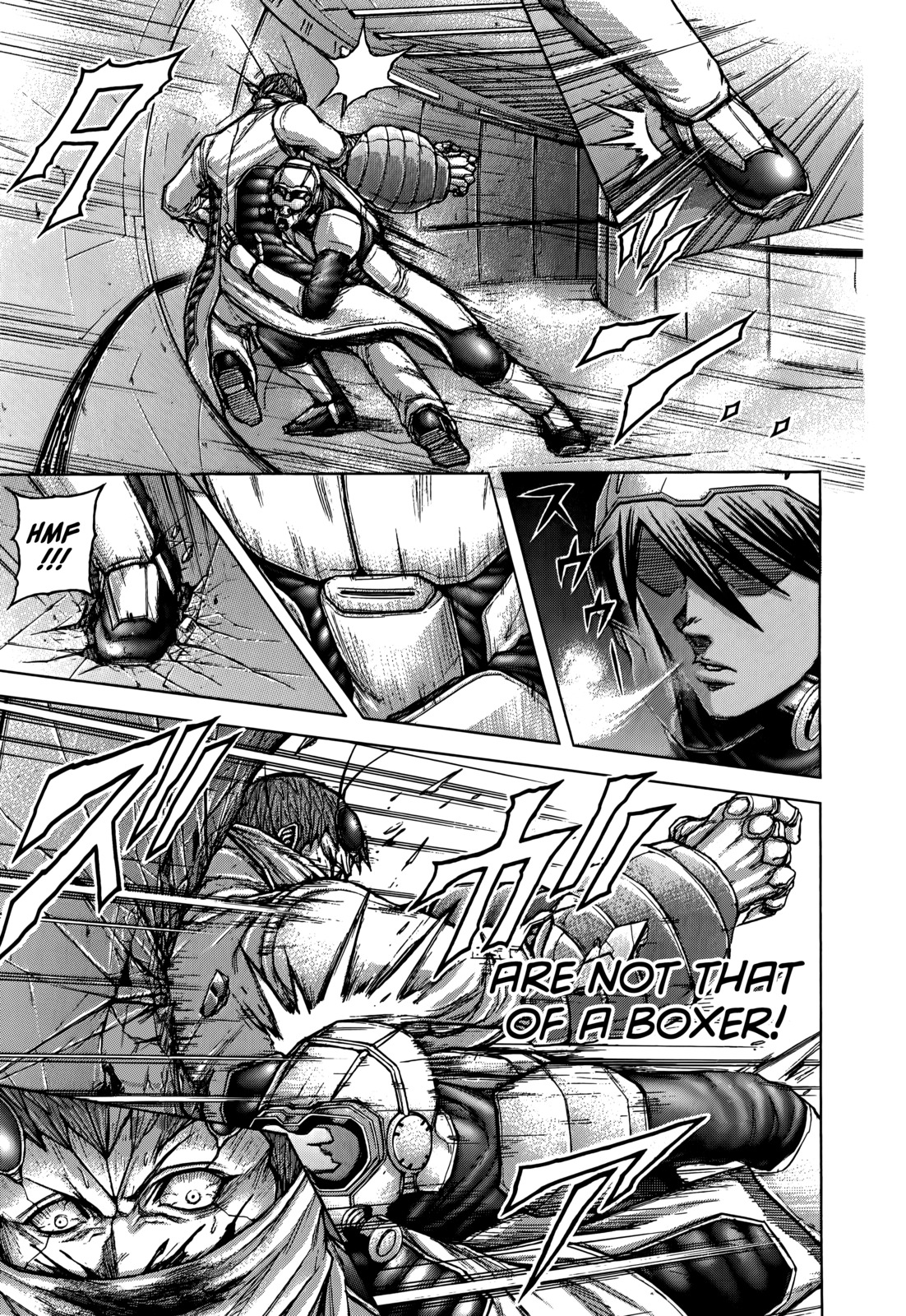 Terra Formars Chapter 101 page 5 - Chapter 101: SILENCE OR VIOLENCE Silent Fist