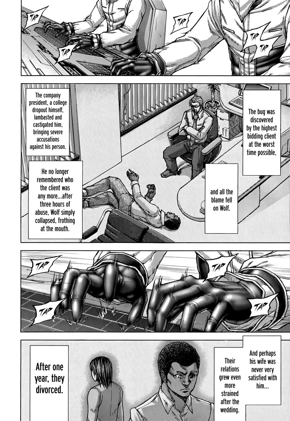 Terra Formars Chapter 102 page 10 - Chapter 102: DEVOTED LIFE WORK The Technician and the Curse