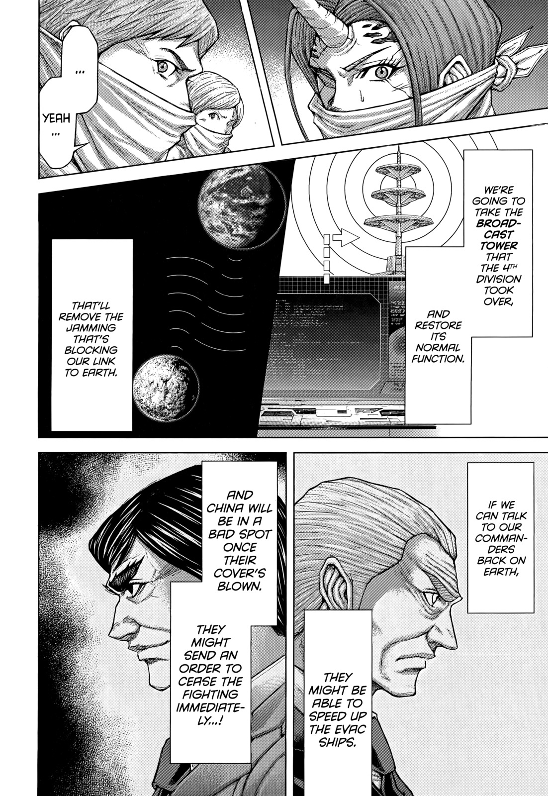 Terra Formars Chapter 102 page 14 - Chapter 102: DEVOTED LIFE WORK The Technician and the Curse
