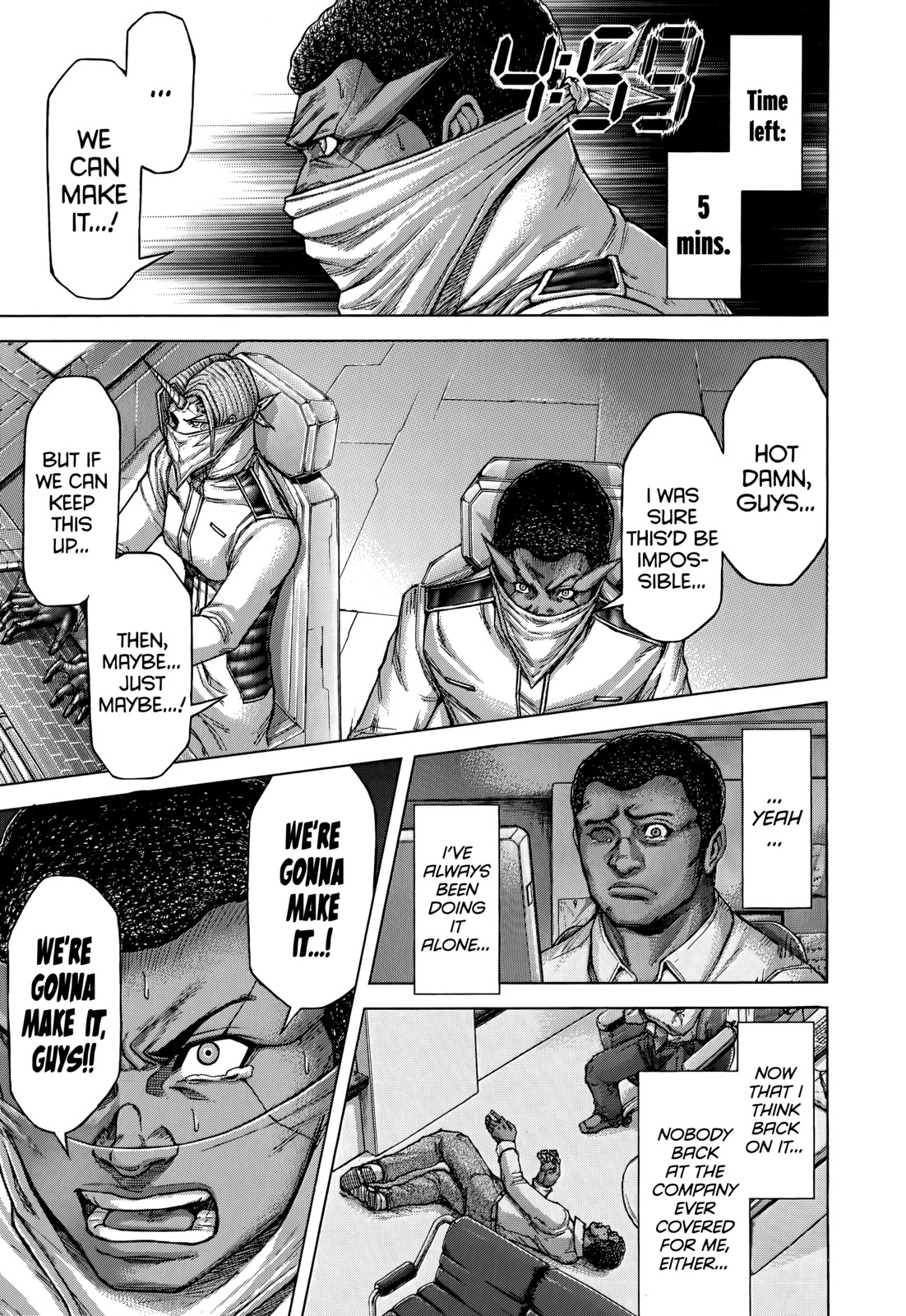 Terra Formars Chapter 102 page 15 - Chapter 102: DEVOTED LIFE WORK The Technician and the Curse