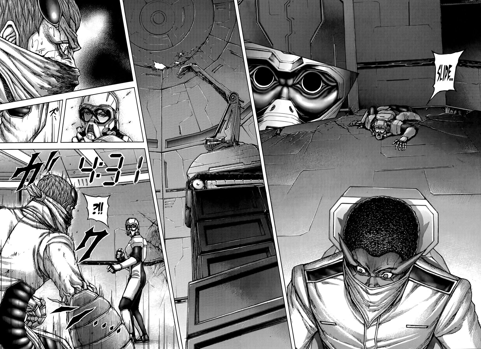 Terra Formars Chapter 102 page 16 - Chapter 102: DEVOTED LIFE WORK The Technician and the Curse