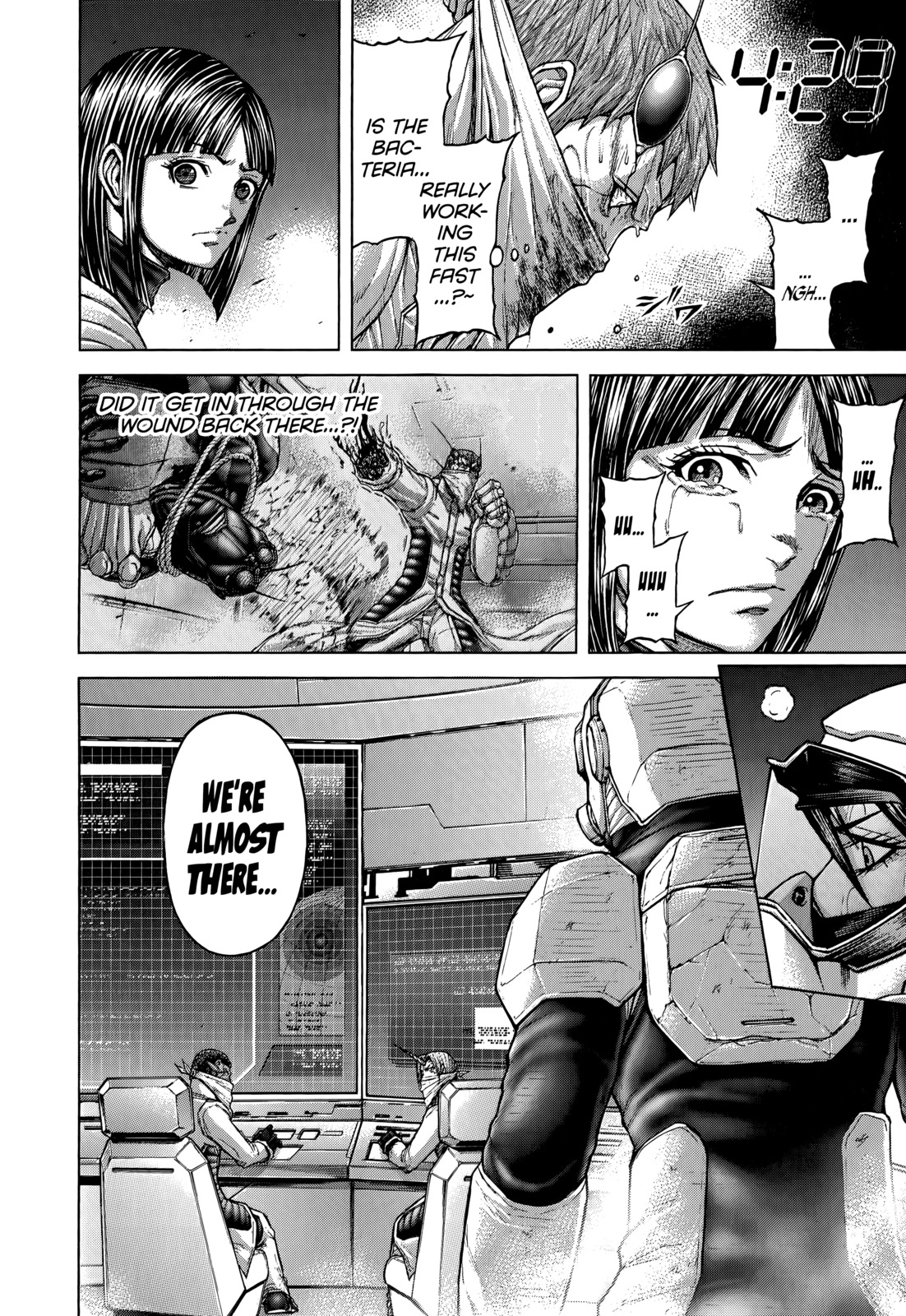 Terra Formars Chapter 102 page 17 - Chapter 102: DEVOTED LIFE WORK The Technician and the Curse