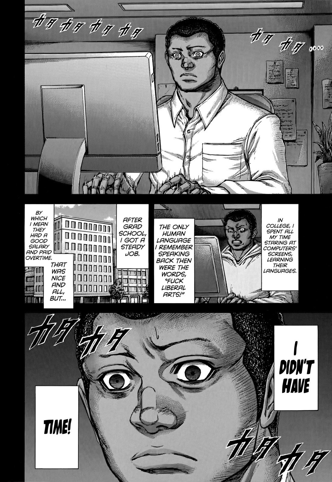 Terra Formars Chapter 102 page 4 - Chapter 102: DEVOTED LIFE WORK The Technician and the Curse