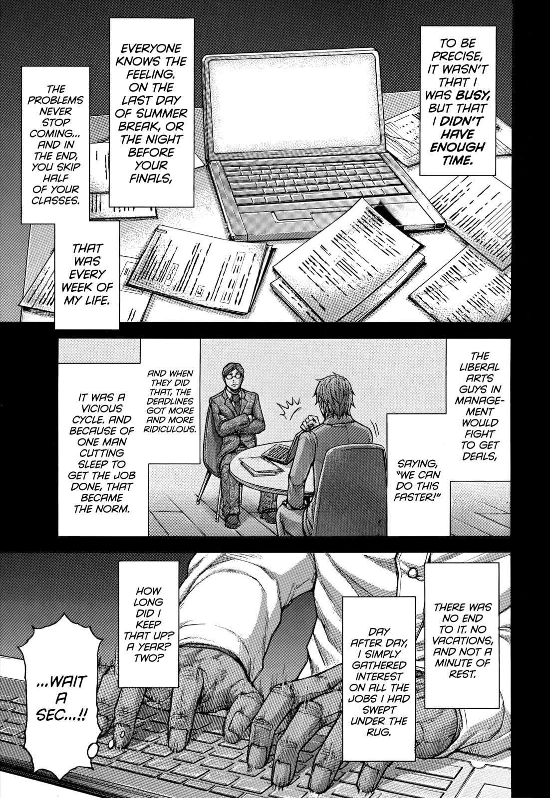 Terra Formars Chapter 102 page 5 - Chapter 102: DEVOTED LIFE WORK The Technician and the Curse