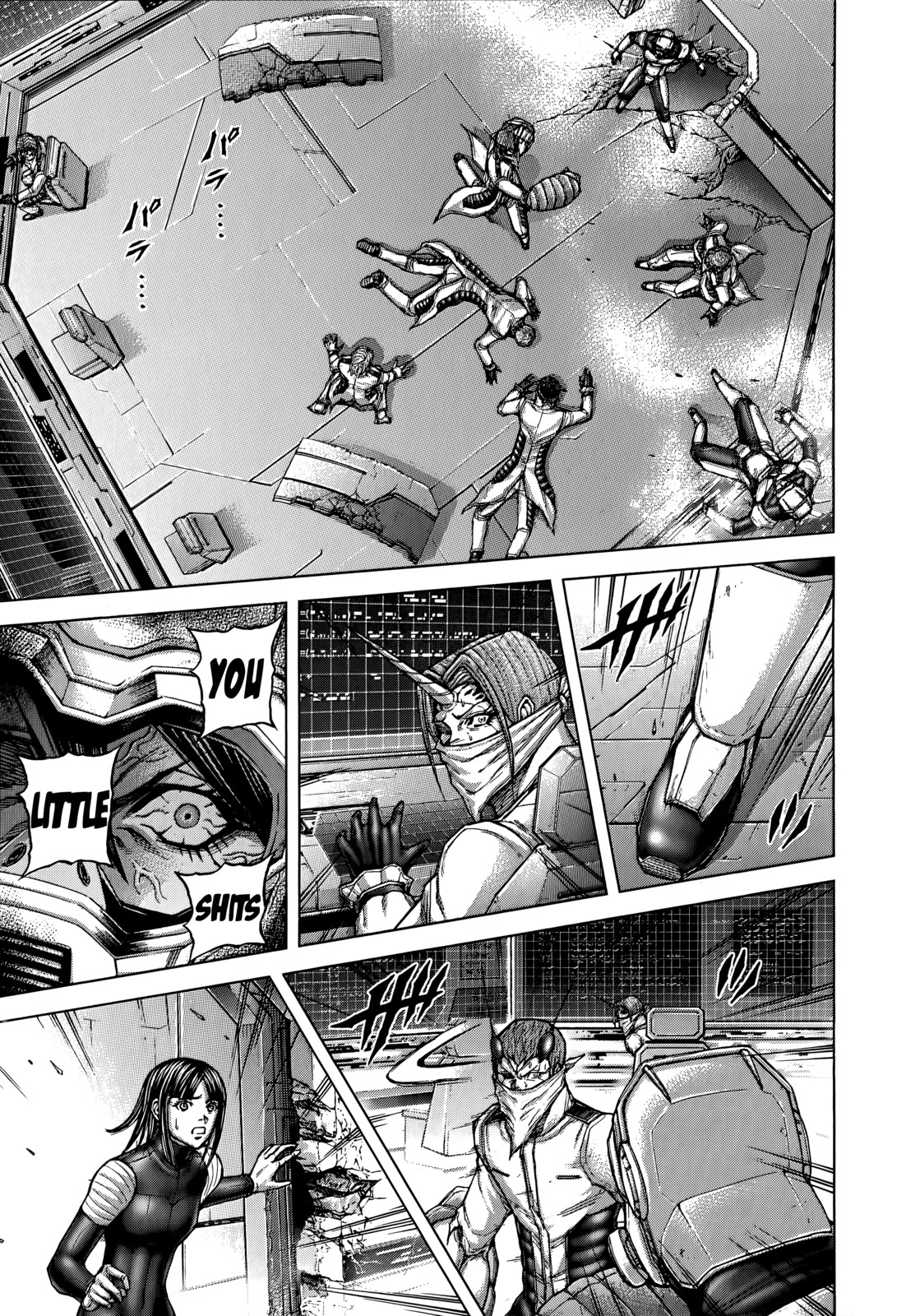 Terra Formars Chapter 103 page 13 - Chapter 103: FOOTSTEP OF THE NIGHT