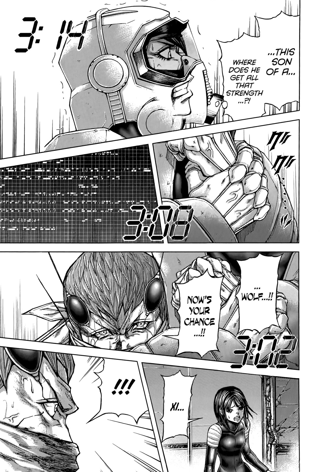 Terra Formars Chapter 103 page 15 - Chapter 103: FOOTSTEP OF THE NIGHT