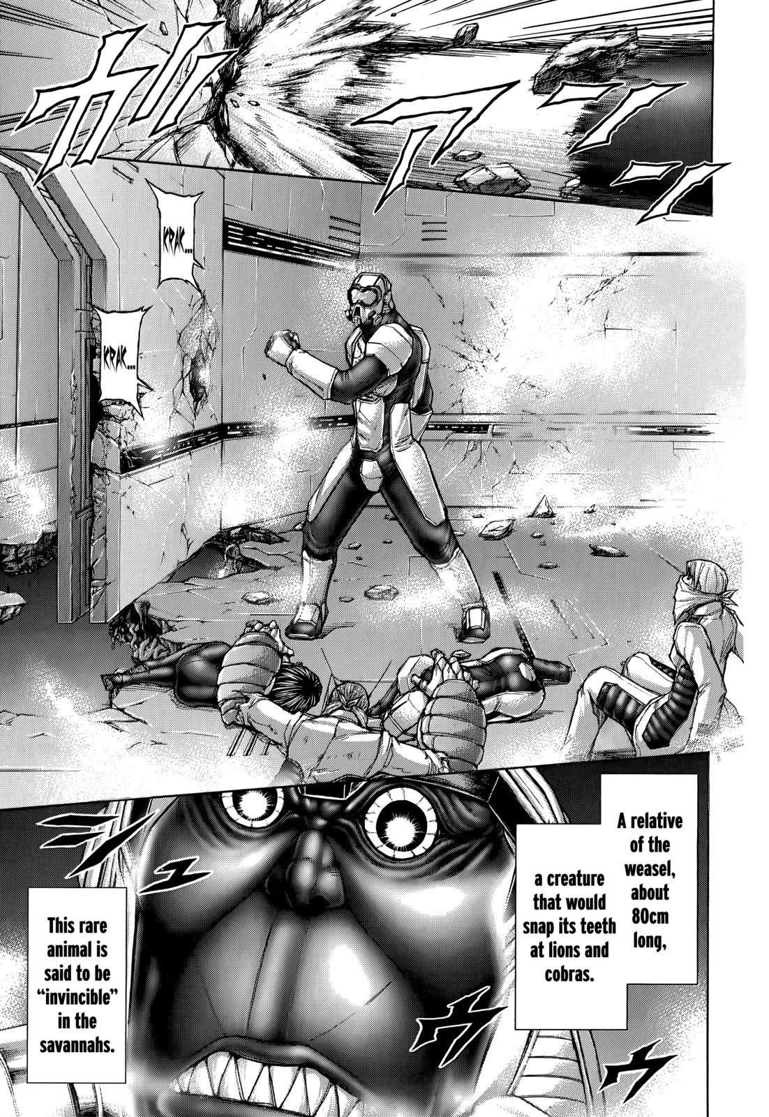 Terra Formars Chapter 103 page 17 - Chapter 103: FOOTSTEP OF THE NIGHT