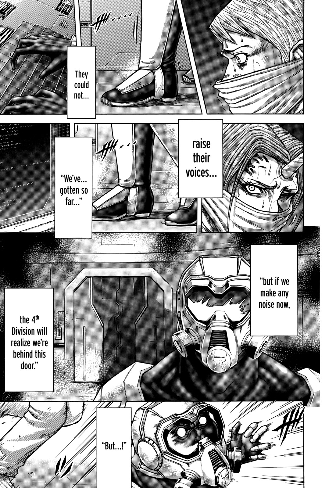 Terra Formars Chapter 103 page 3 - Chapter 103: FOOTSTEP OF THE NIGHT