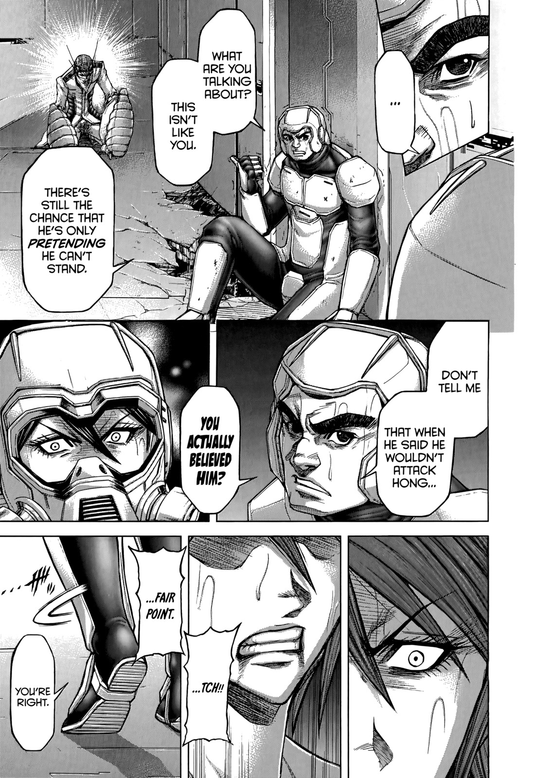 Terra Formars Chapter 103 page 7 - Chapter 103: FOOTSTEP OF THE NIGHT