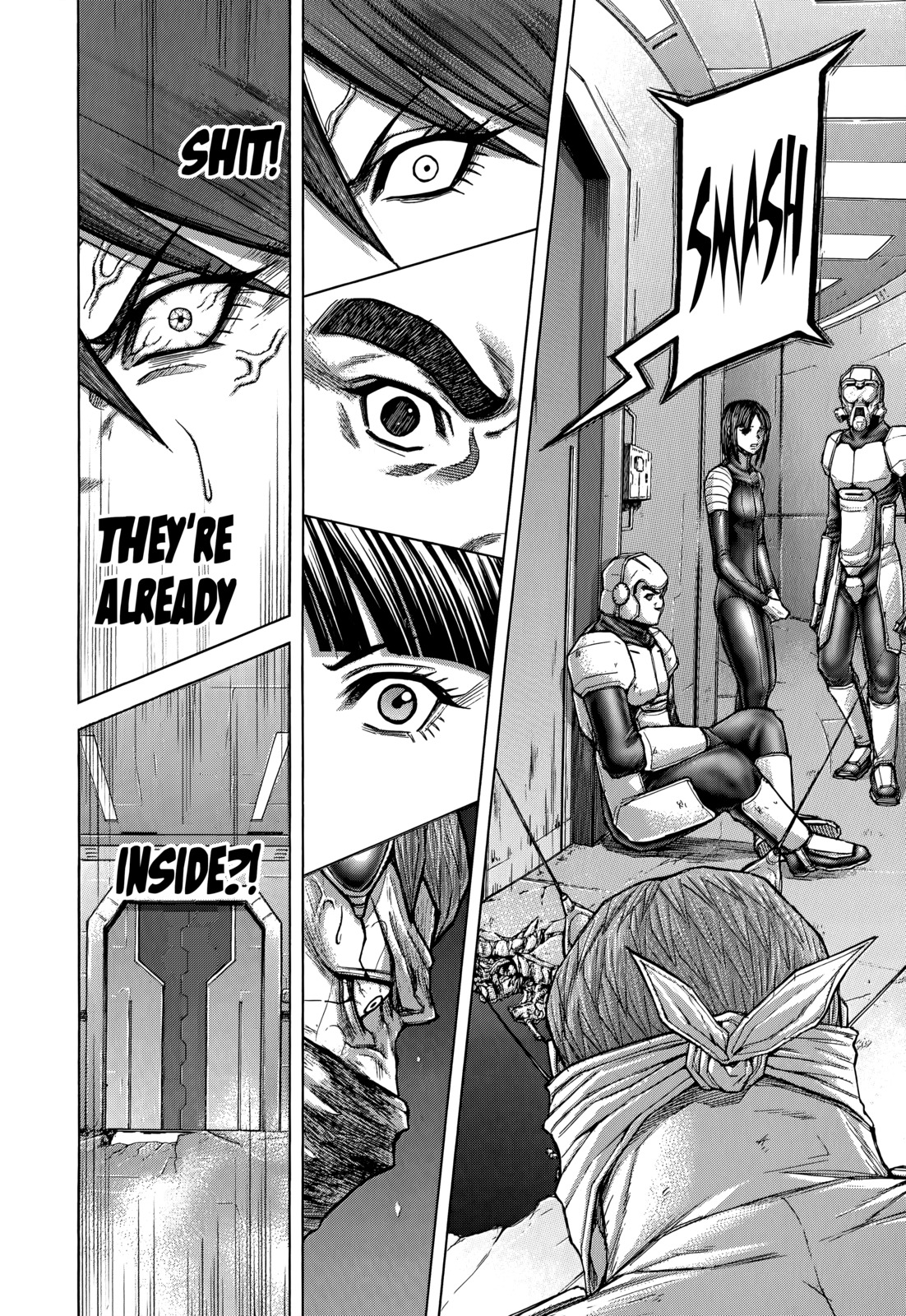 Terra Formars Chapter 103 page 8 - Chapter 103: FOOTSTEP OF THE NIGHT