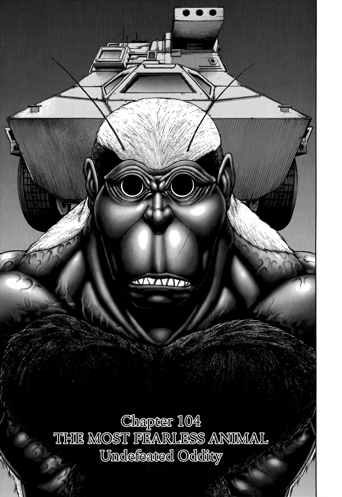 Terra Formars Chapter 104 page 1 - Chapter 104: THE MOST FEARLESS ANIMAL Undefeated Oddity