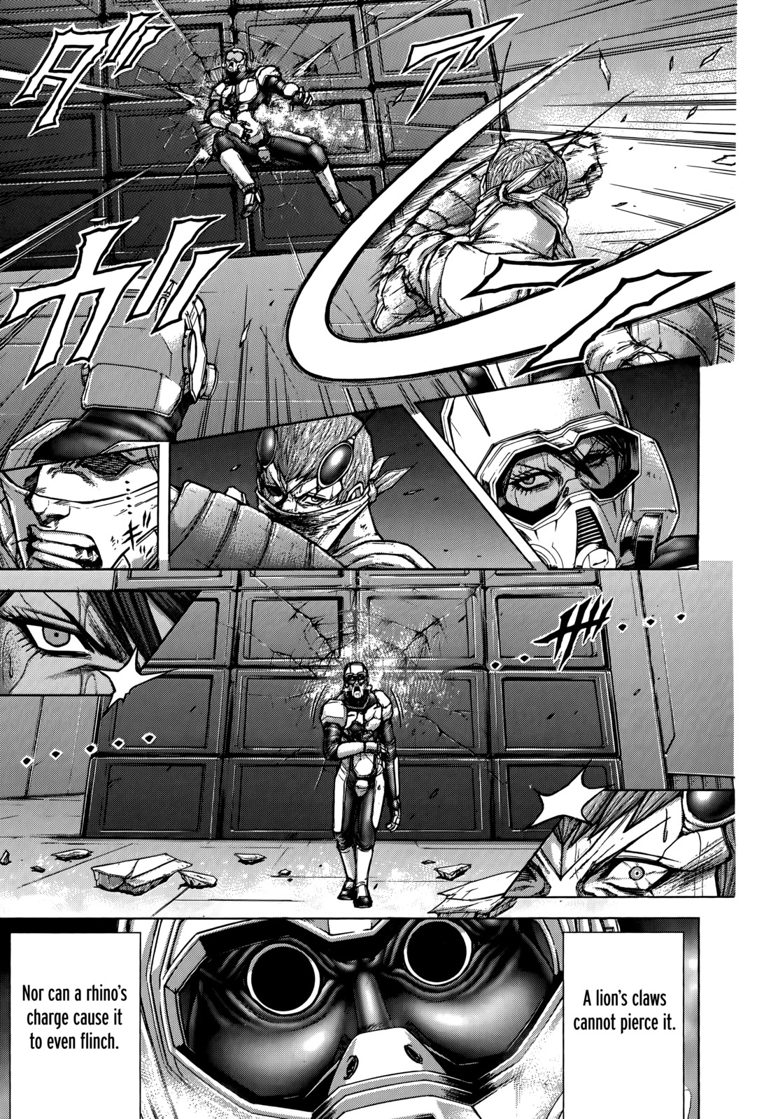 Terra Formars Chapter 104 page 12 - Chapter 104: THE MOST FEARLESS ANIMAL Undefeated Oddity