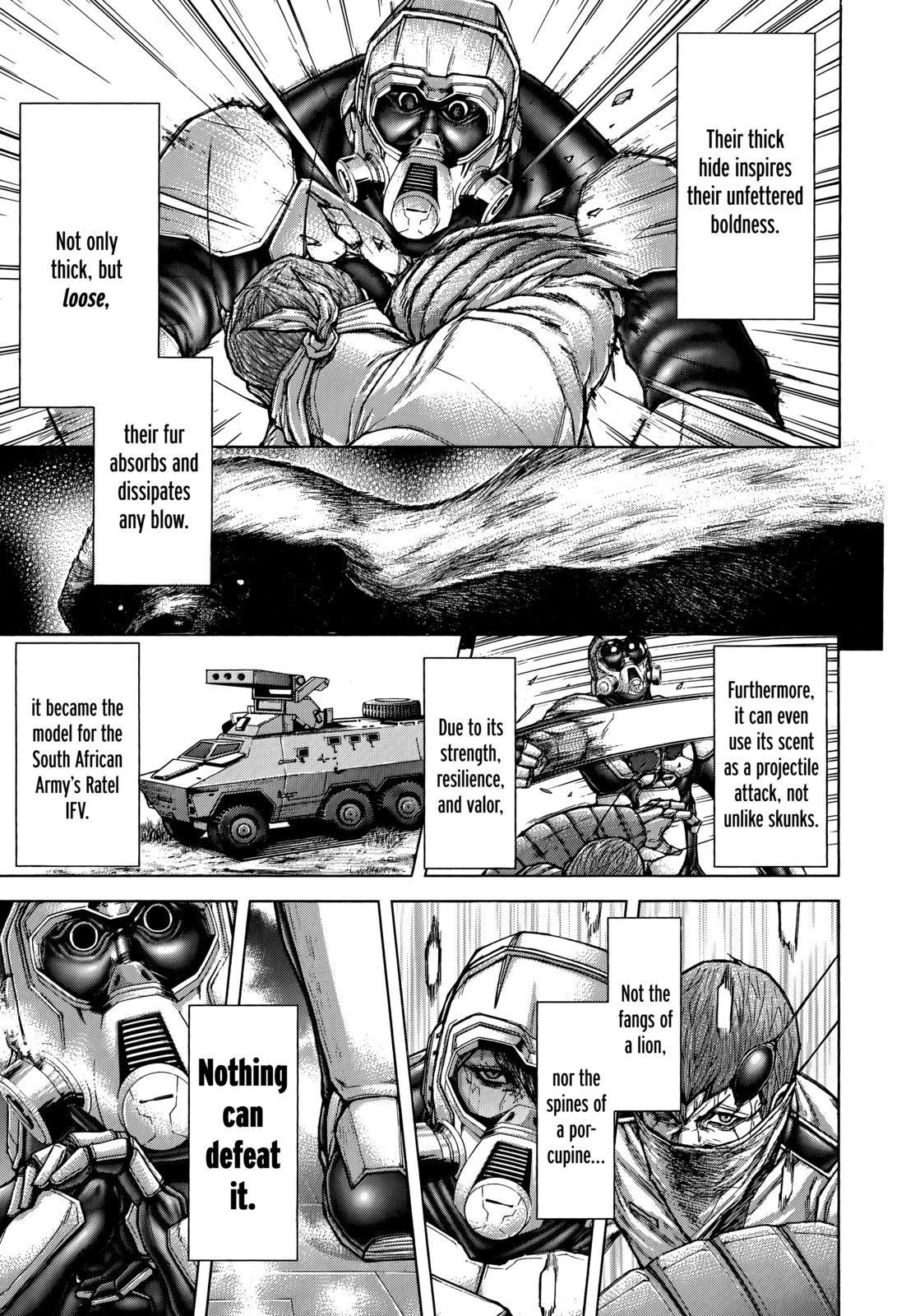 Terra Formars Chapter 104 page 14 - Chapter 104: THE MOST FEARLESS ANIMAL Undefeated Oddity
