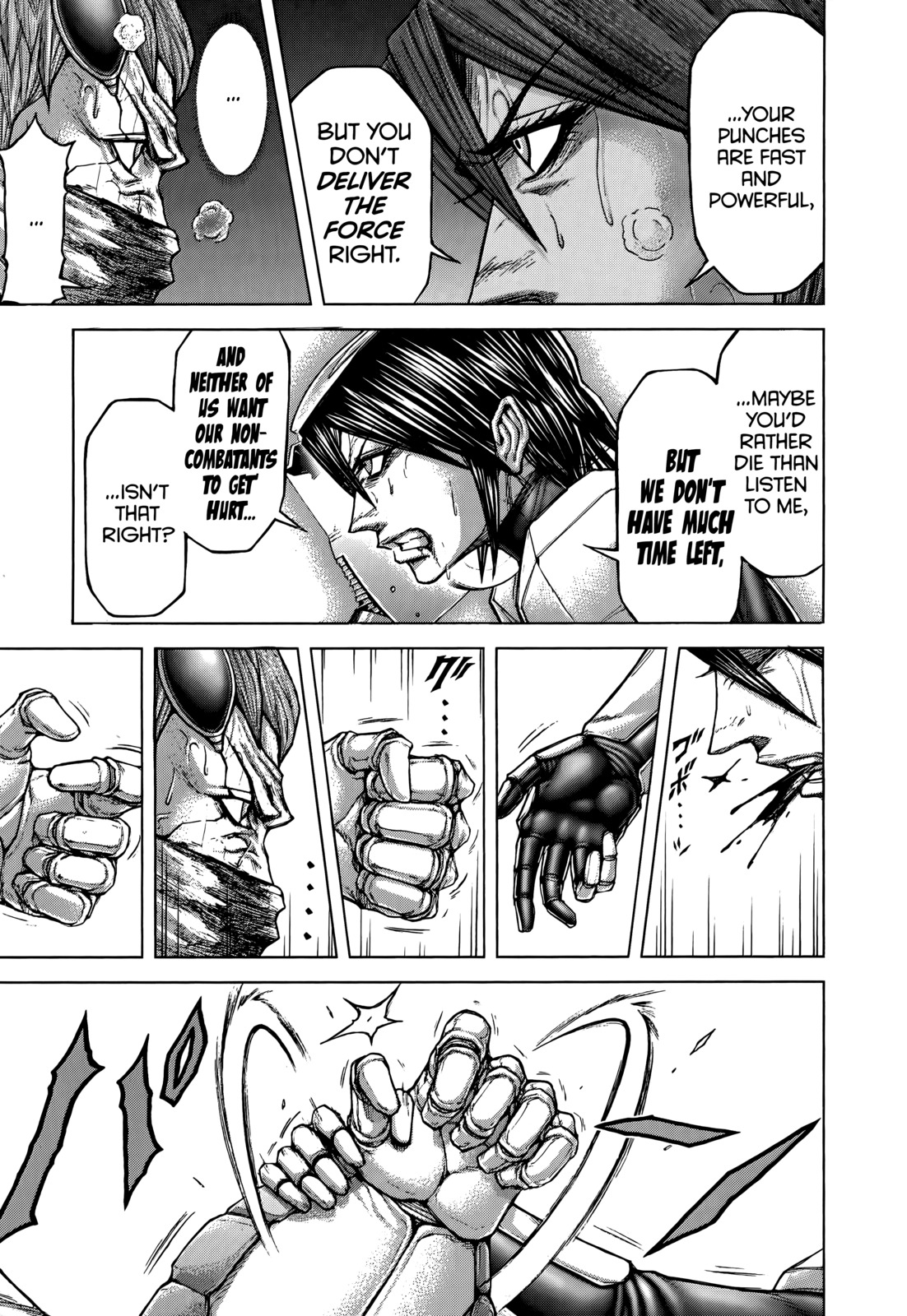 Terra Formars Chapter 104 page 16 - Chapter 104: THE MOST FEARLESS ANIMAL Undefeated Oddity