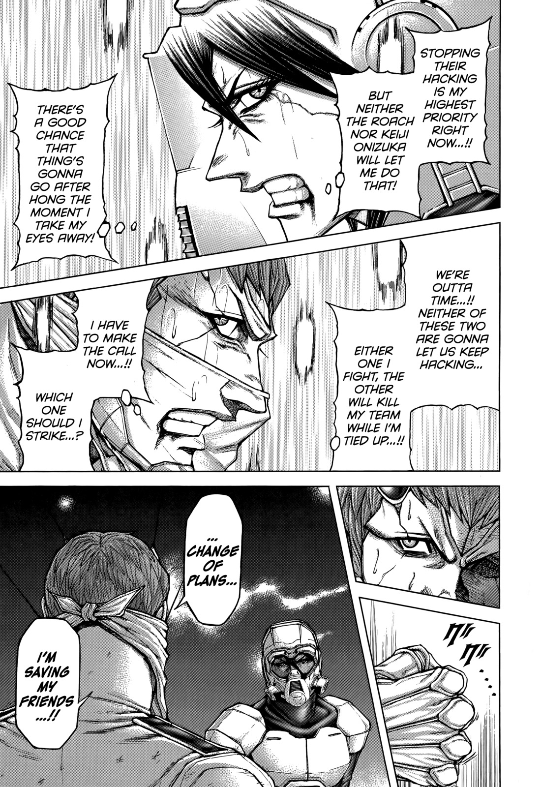 Terra Formars Chapter 104 page 3 - Chapter 104: THE MOST FEARLESS ANIMAL Undefeated Oddity