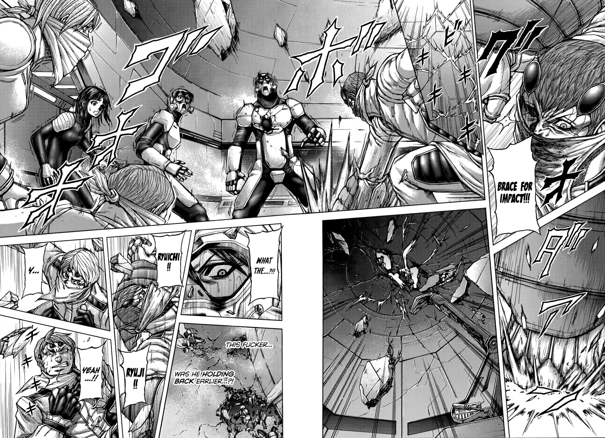 Terra Formars Chapter 104 page 4 - Chapter 104: THE MOST FEARLESS ANIMAL Undefeated Oddity