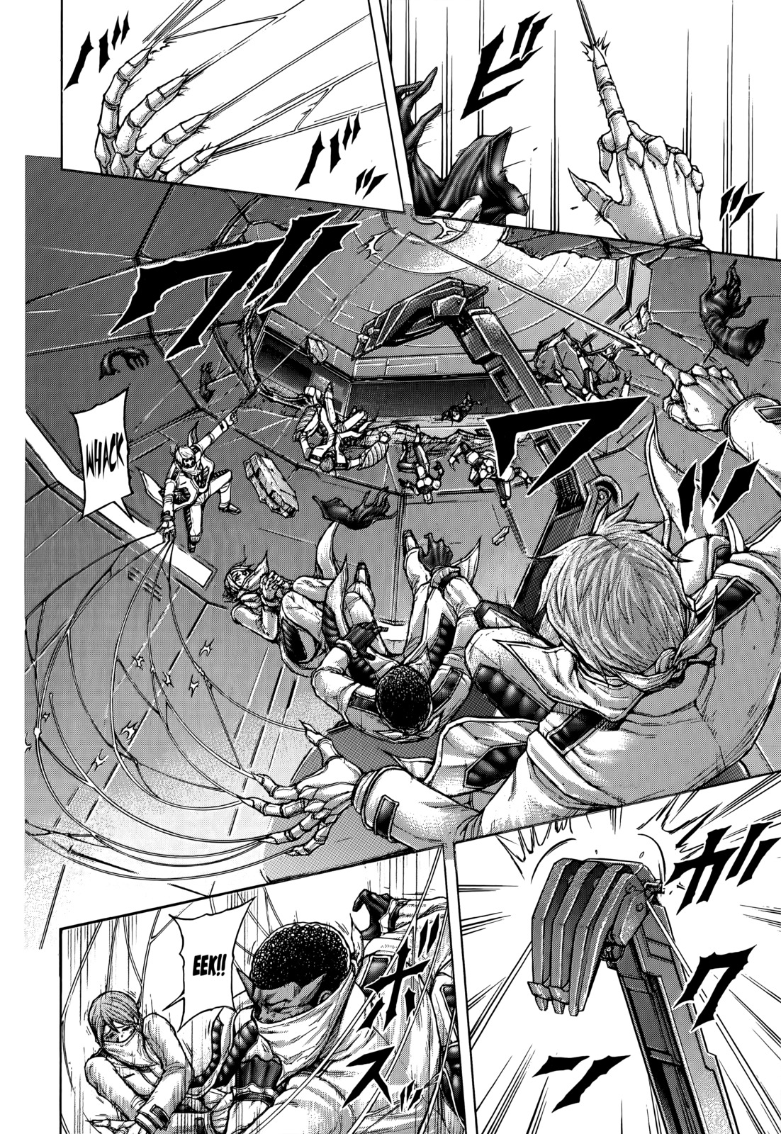 Terra Formars Chapter 104 page 5 - Chapter 104: THE MOST FEARLESS ANIMAL Undefeated Oddity