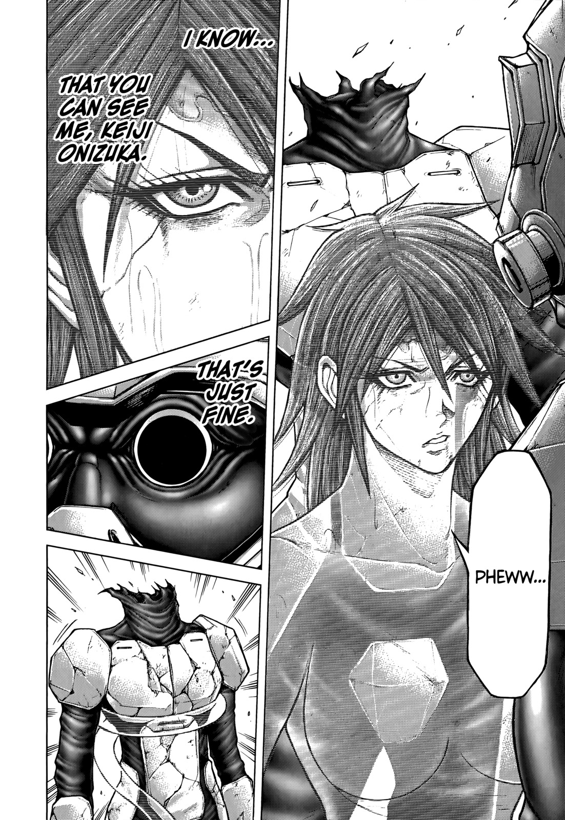 Terra Formars Chapter 105 page 10 - Chapter 105: SQ PENETRATION Power and Skill