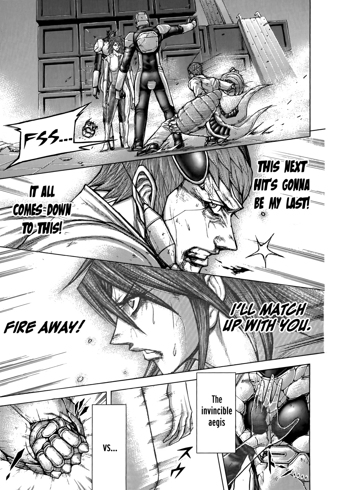 Terra Formars Chapter 105 page 11 - Chapter 105: SQ PENETRATION Power and Skill
