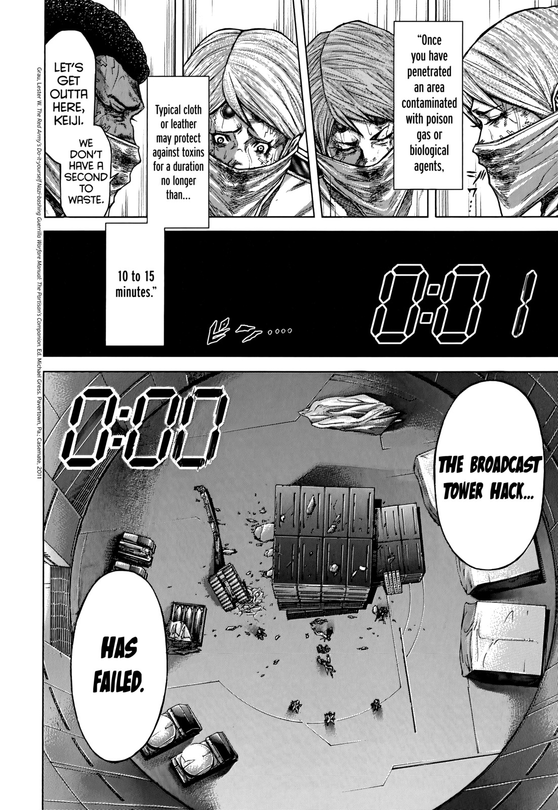 Terra Formars Chapter 105 page 15 - Chapter 105: SQ PENETRATION Power and Skill